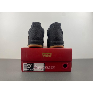 Buy Levis x Air Jordan 4 Retro Black Denim Black A02571-001 Quality Reps Replicas Shoes