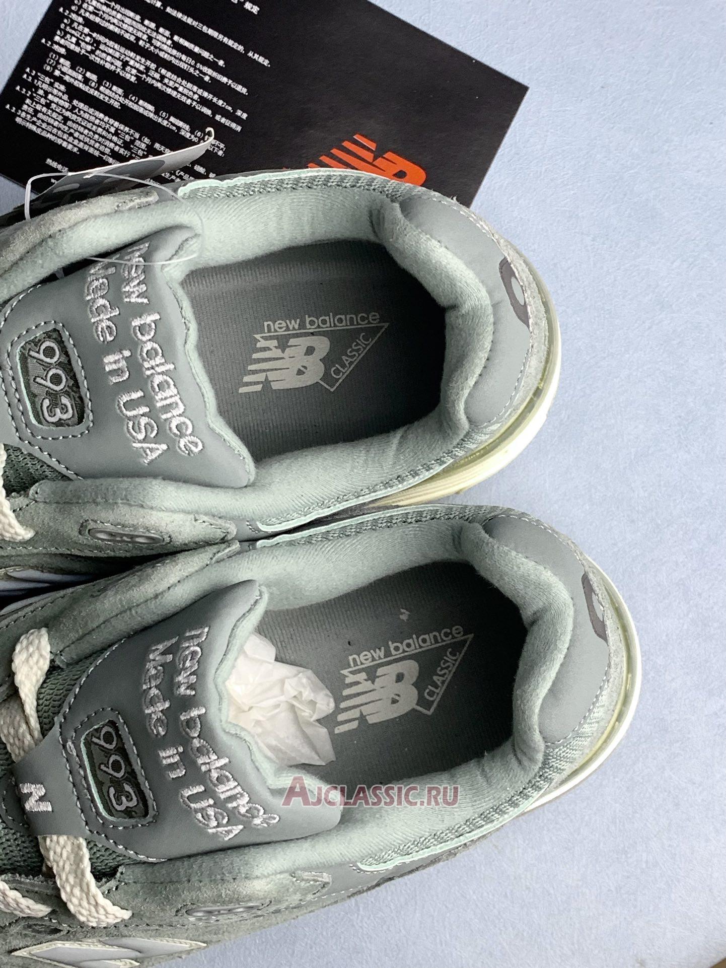 New Kith x New Balance 993 Made in USA "Pistachio" MR993KH1 Shoes