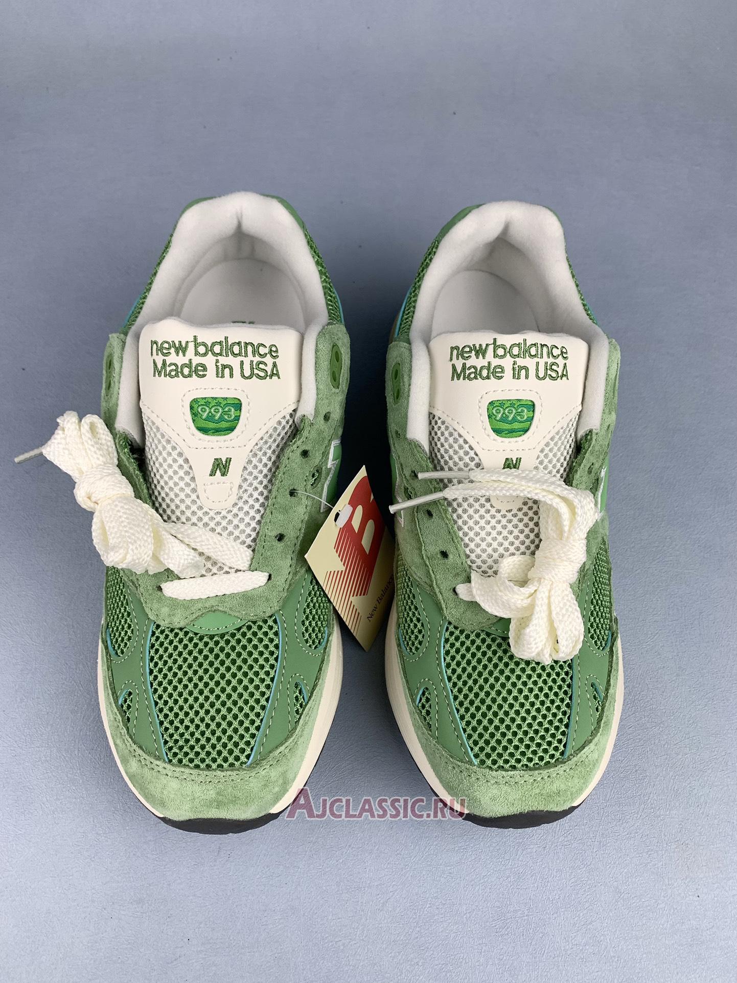 New Teddy Santis x New Balance 993 Made in USA "Chive" U993GW Shoes