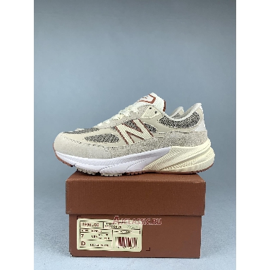 Buy Loro Piana x New Balance 990v6 Made in USA Raw Cashew Cream U990LO6 Quality Reps Replicas Shoes