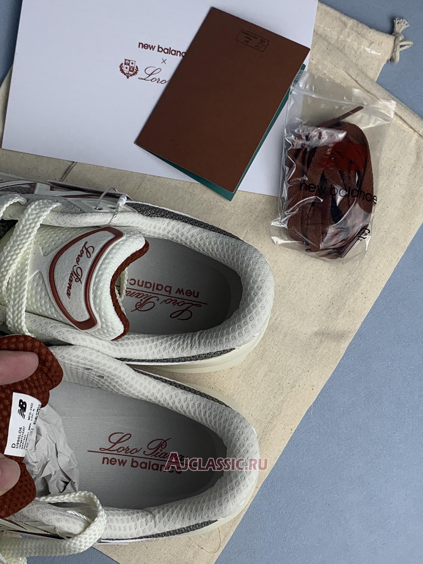 New Loro Piana x New Balance 990v6 Made in USA "Raw Cashew" U990LO6 Shoes