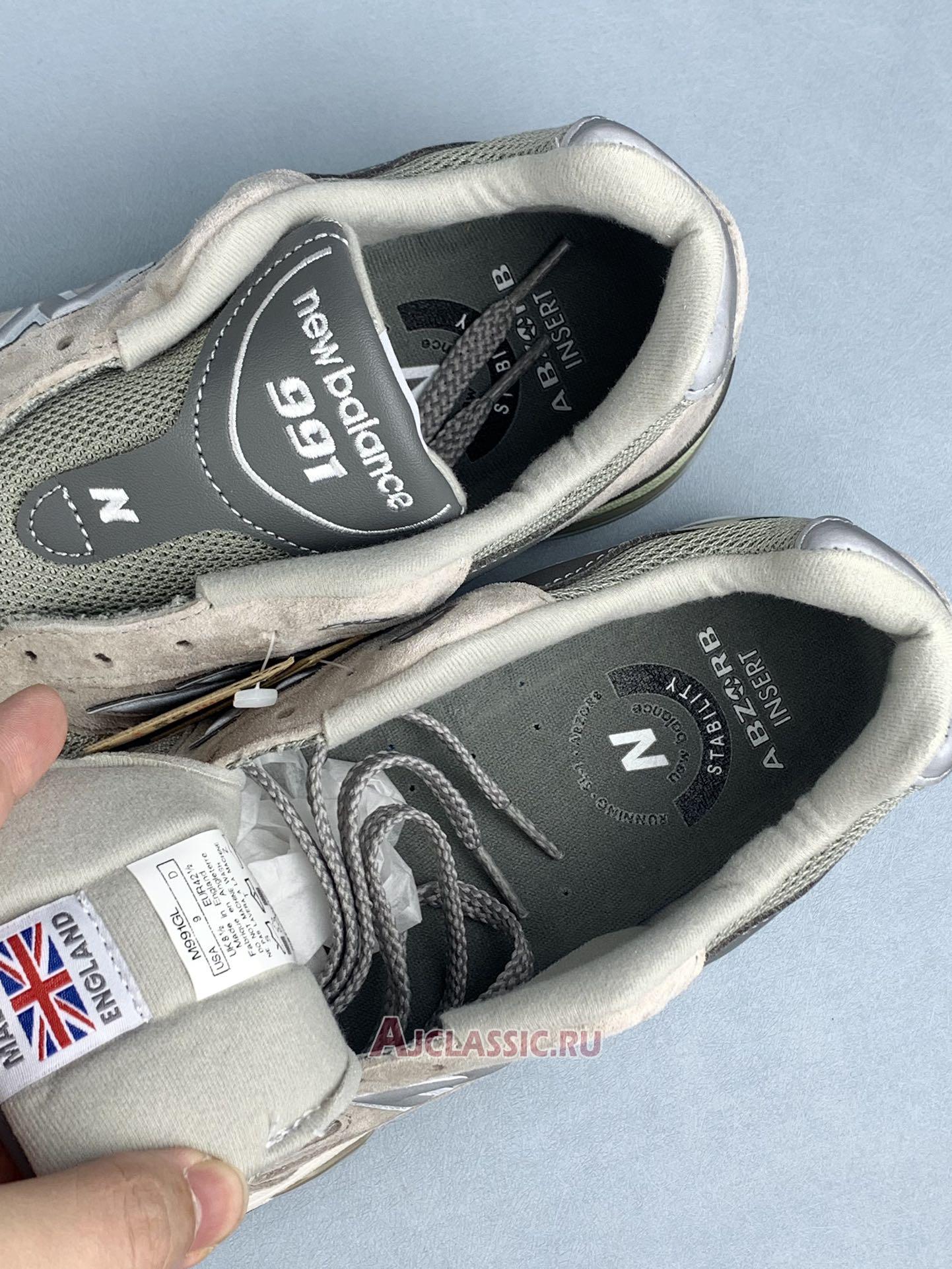 New Balance 991 Made in England "Grey White" M991GL Shoes
