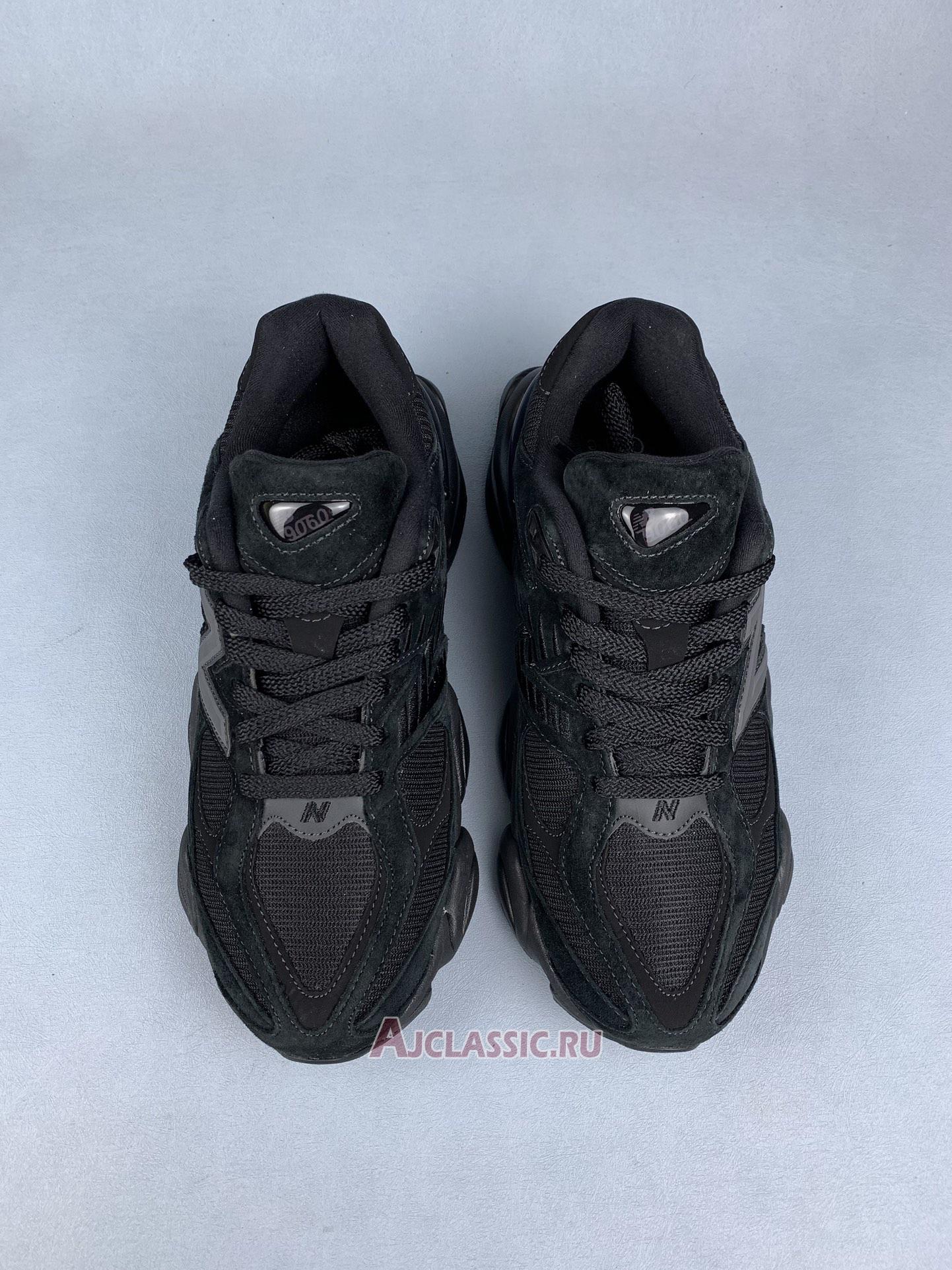 New Balance 9060 "Triple Black Suede" U9060BPM Shoes