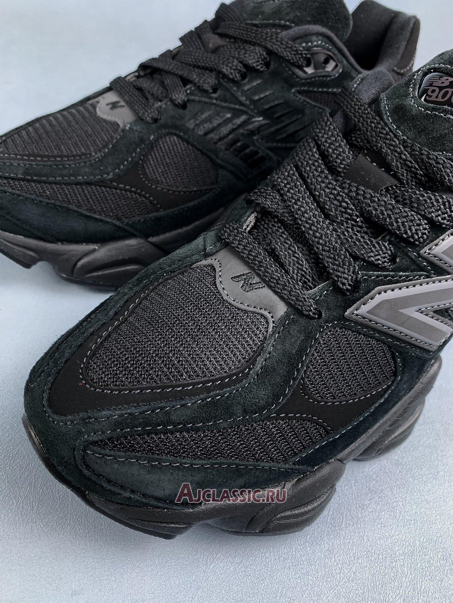 New Balance 9060 "Triple Black Suede" U9060BPM Shoes