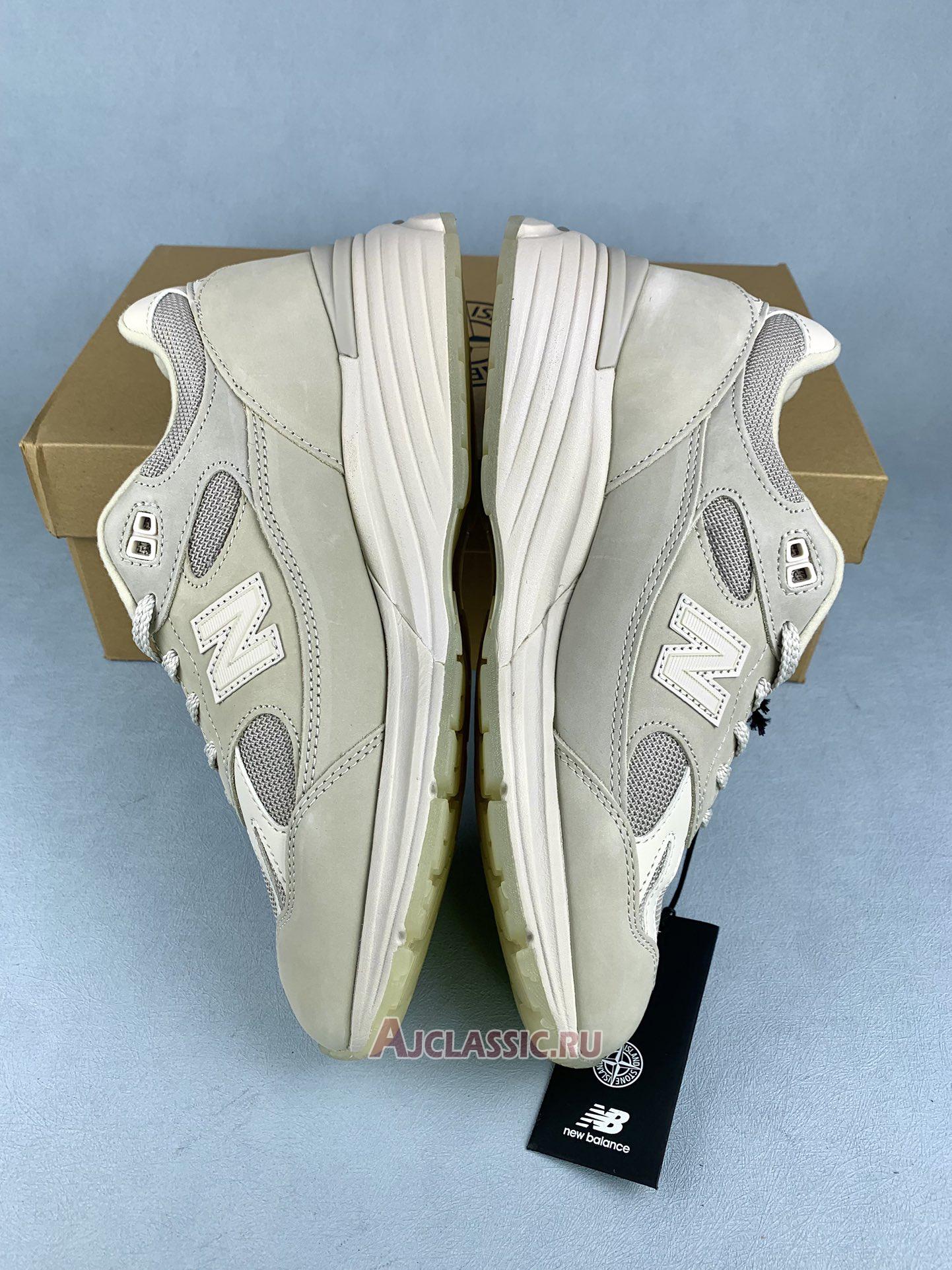 New Stone Island x New Balance 991v2 Made in England "Ghost Pack - Beige" U991SE2 Shoes