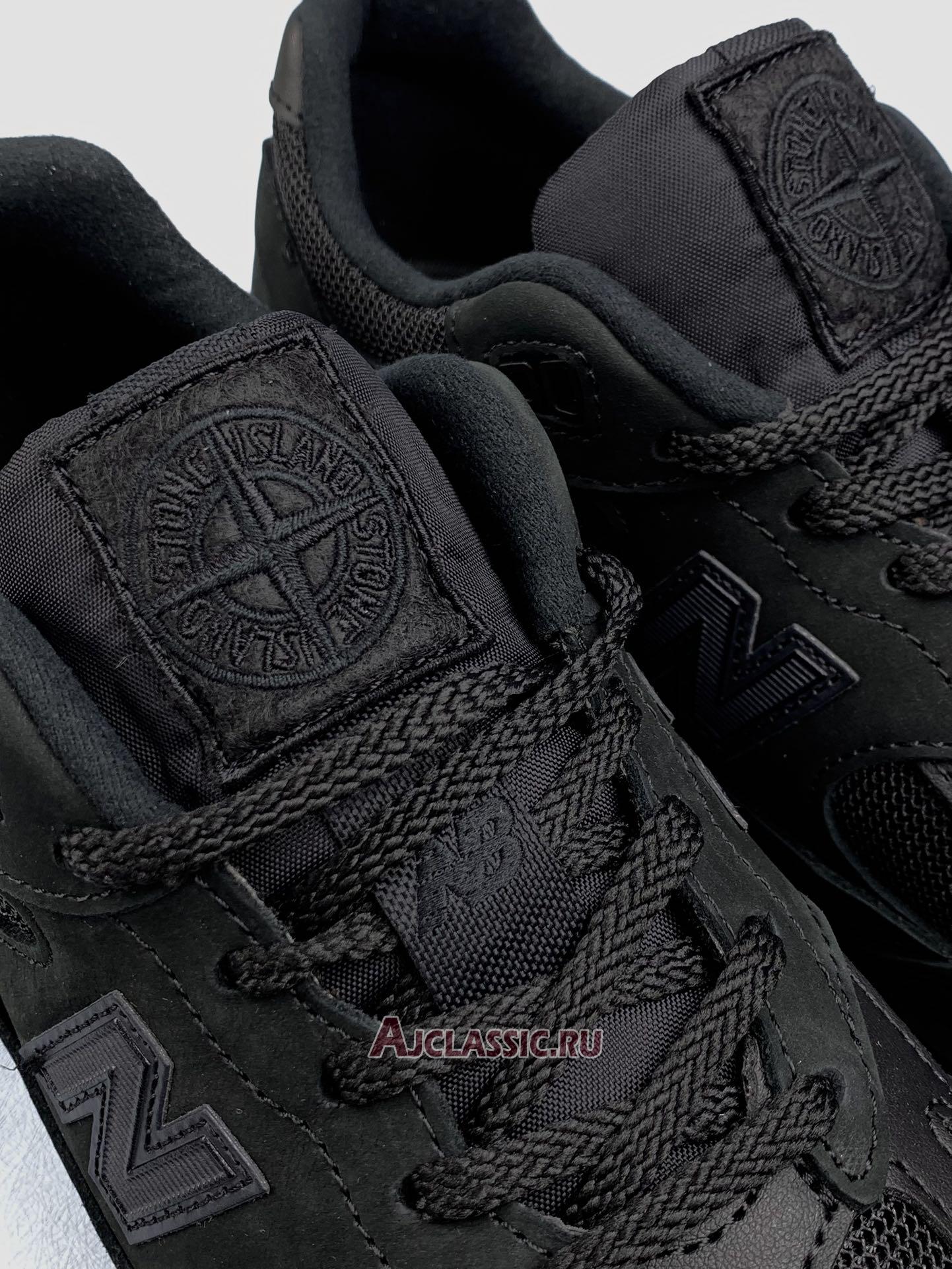 New Stone Island x New Balance 991v2 Made in England "Ghost Pack - Black" U991SK2 Shoes
