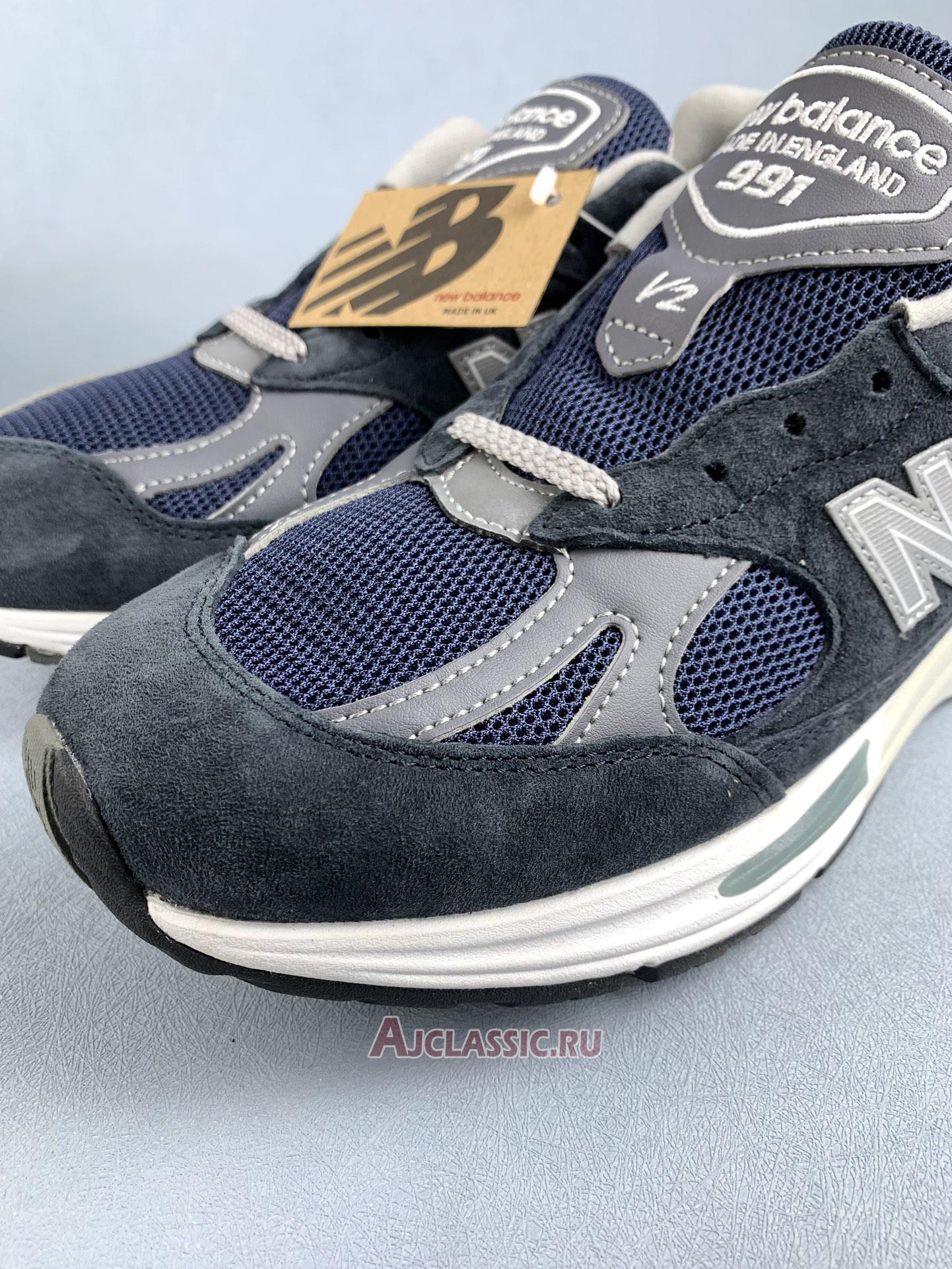 New Balance 991v2 Made in England "Dark Navy" U991NV2 Shoes