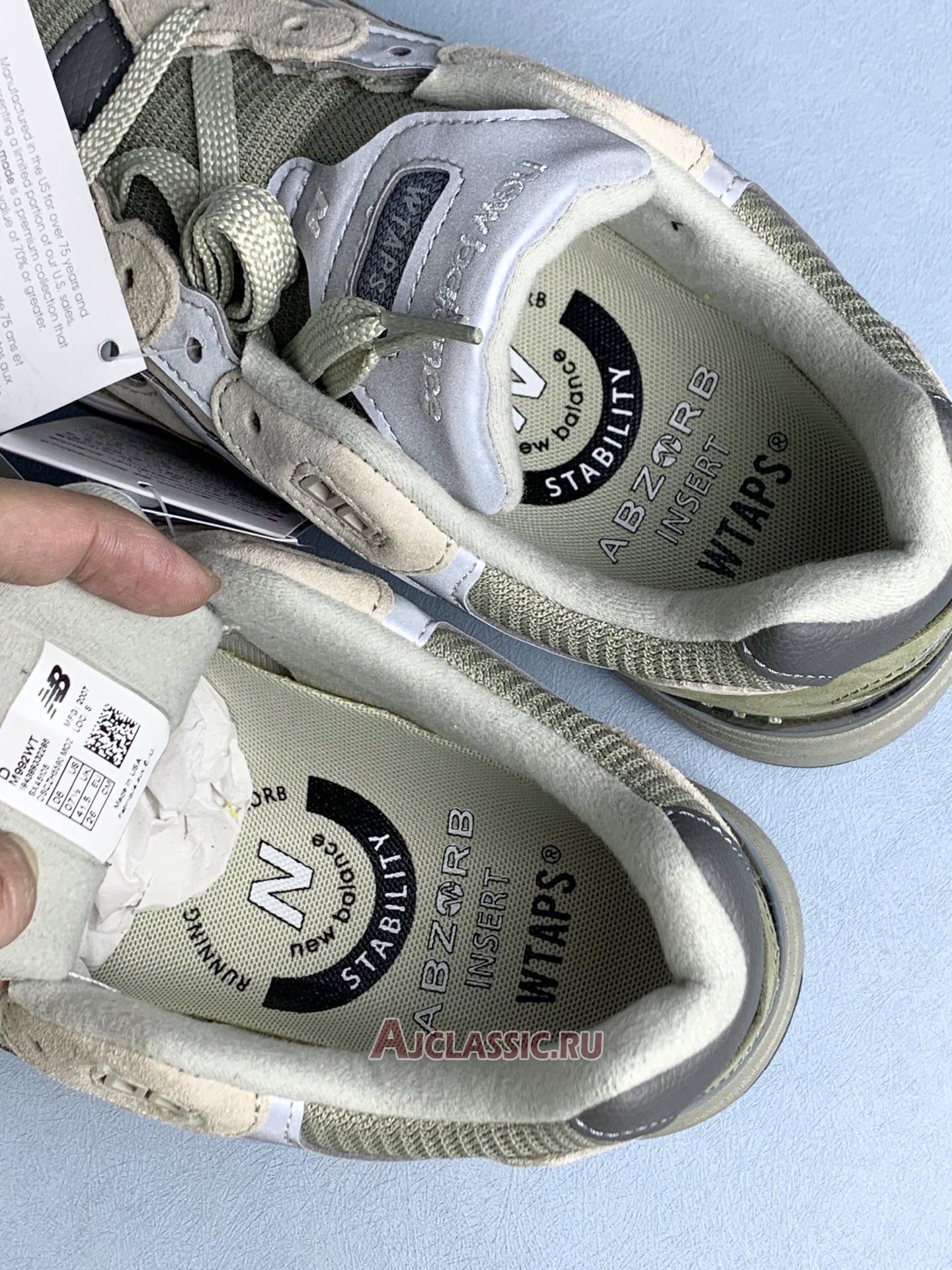 New WTAPS x New Balance 992 Made in USA "Olive Drab" M992WT Shoes