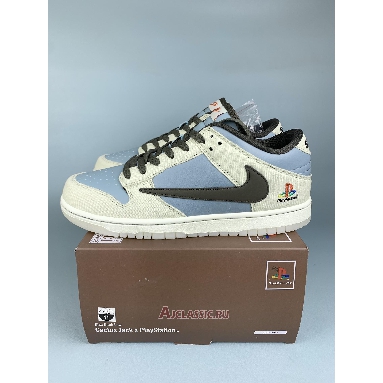 Buy Travis Scott x PlayStation x Nike Dunk Low Cactus Jack Blue TRAVIS-PS-DUNK-2 Quality Reps Replicas Shoes