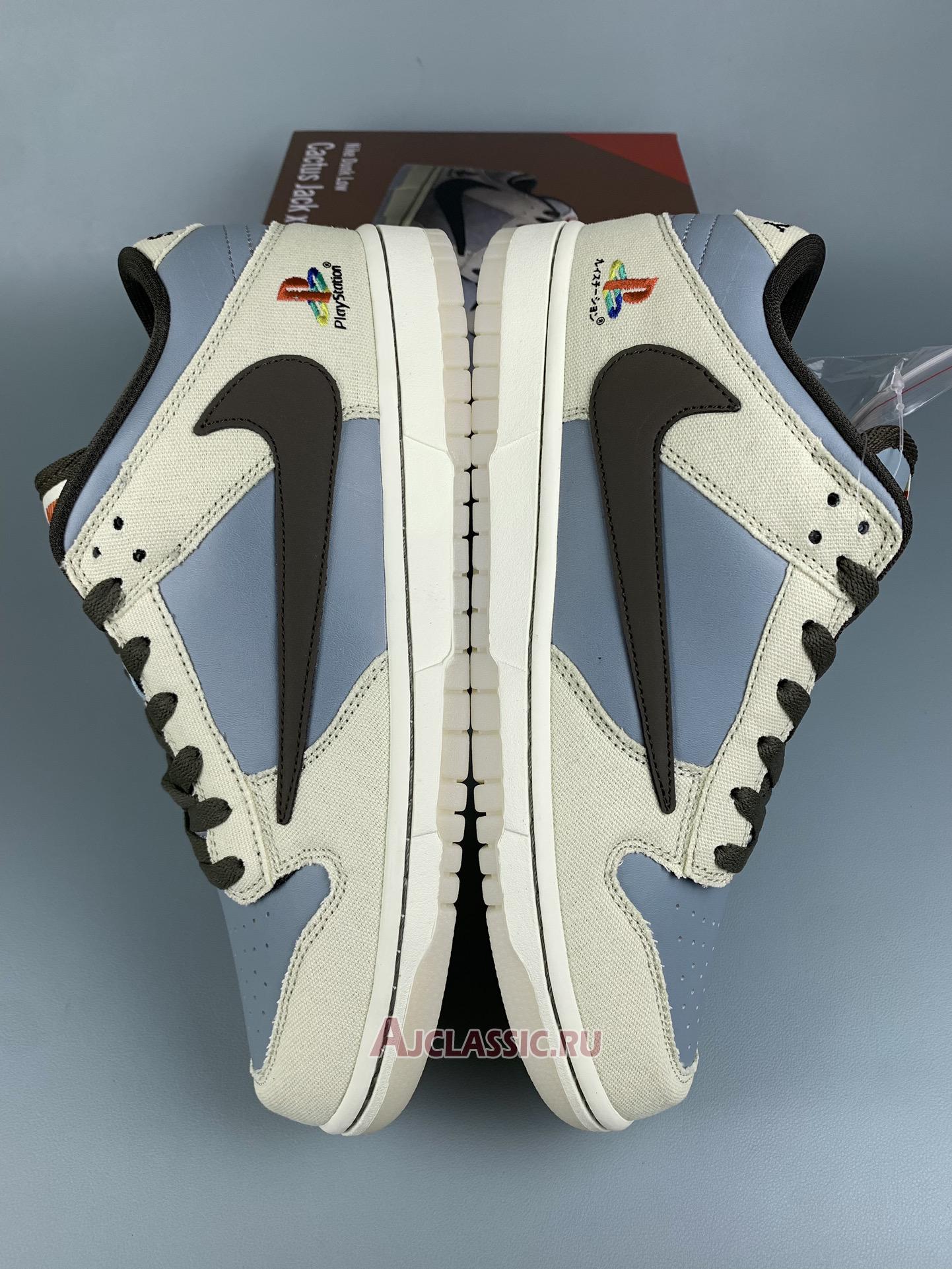 New Travis Scott x PlayStation x Nike Dunk Low "Cactus Jack" TRAVIS-PS-DUNK-2 Shoes