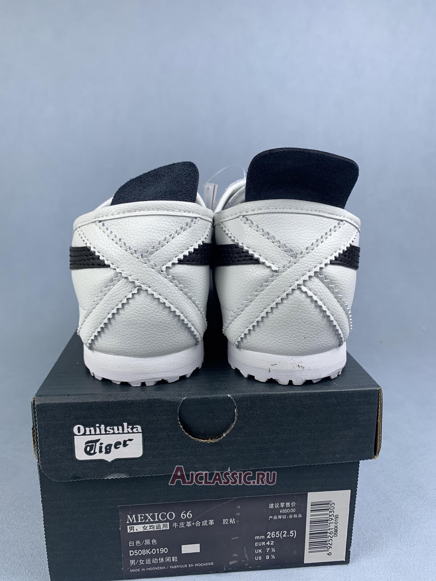 New Onitsuka Tiger Mexico 66 "White Black" 2019 D508K-0190 Shoes