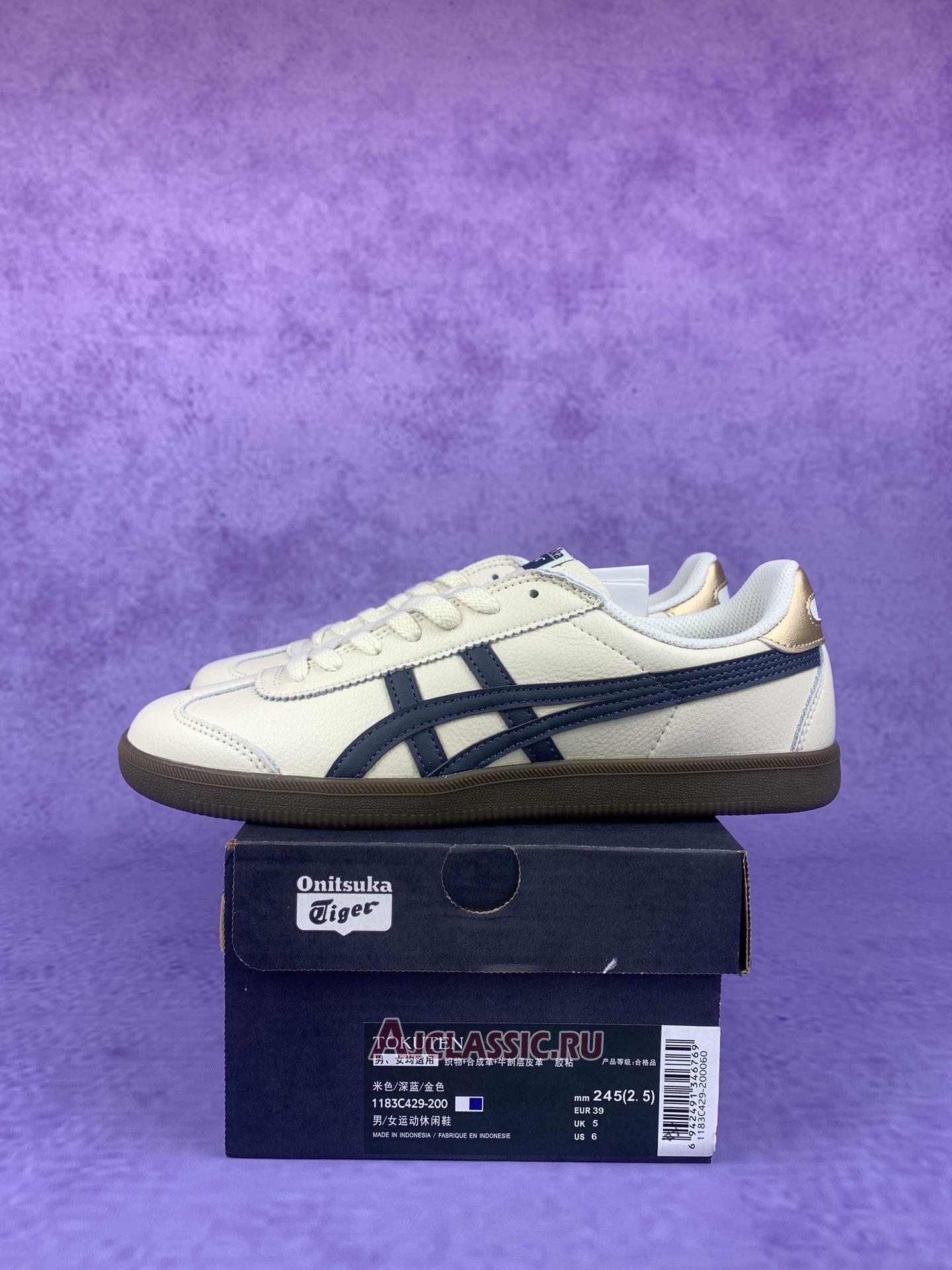 New Onitsuka Tiger Tokuten "Birch Iron Navy Gum" 1183C429-200 Shoes