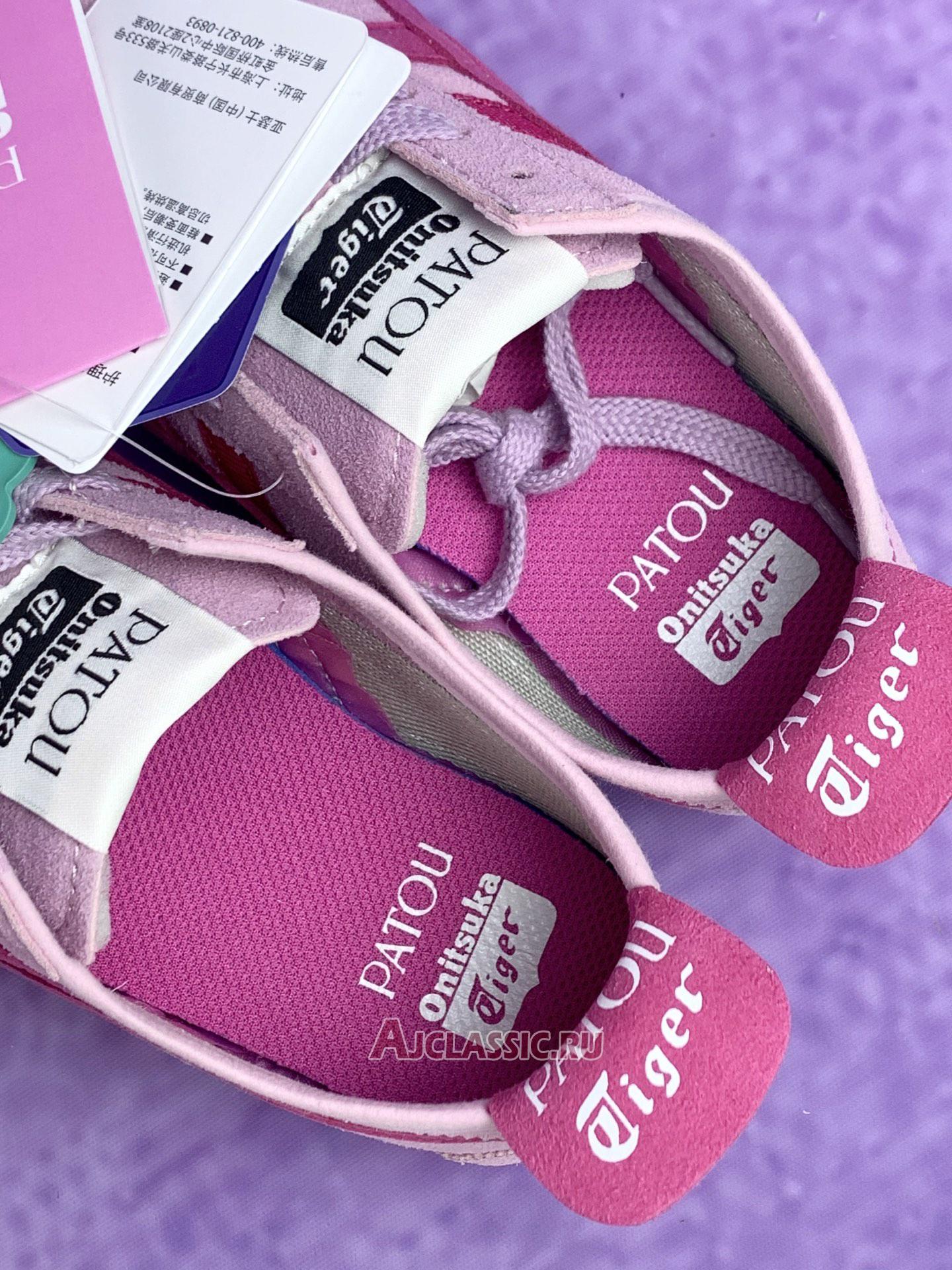 New PATOU x Onitsuka Tiger Mexico 66 "Cotton Candy Bright Rose" 1183C380-700 Shoes