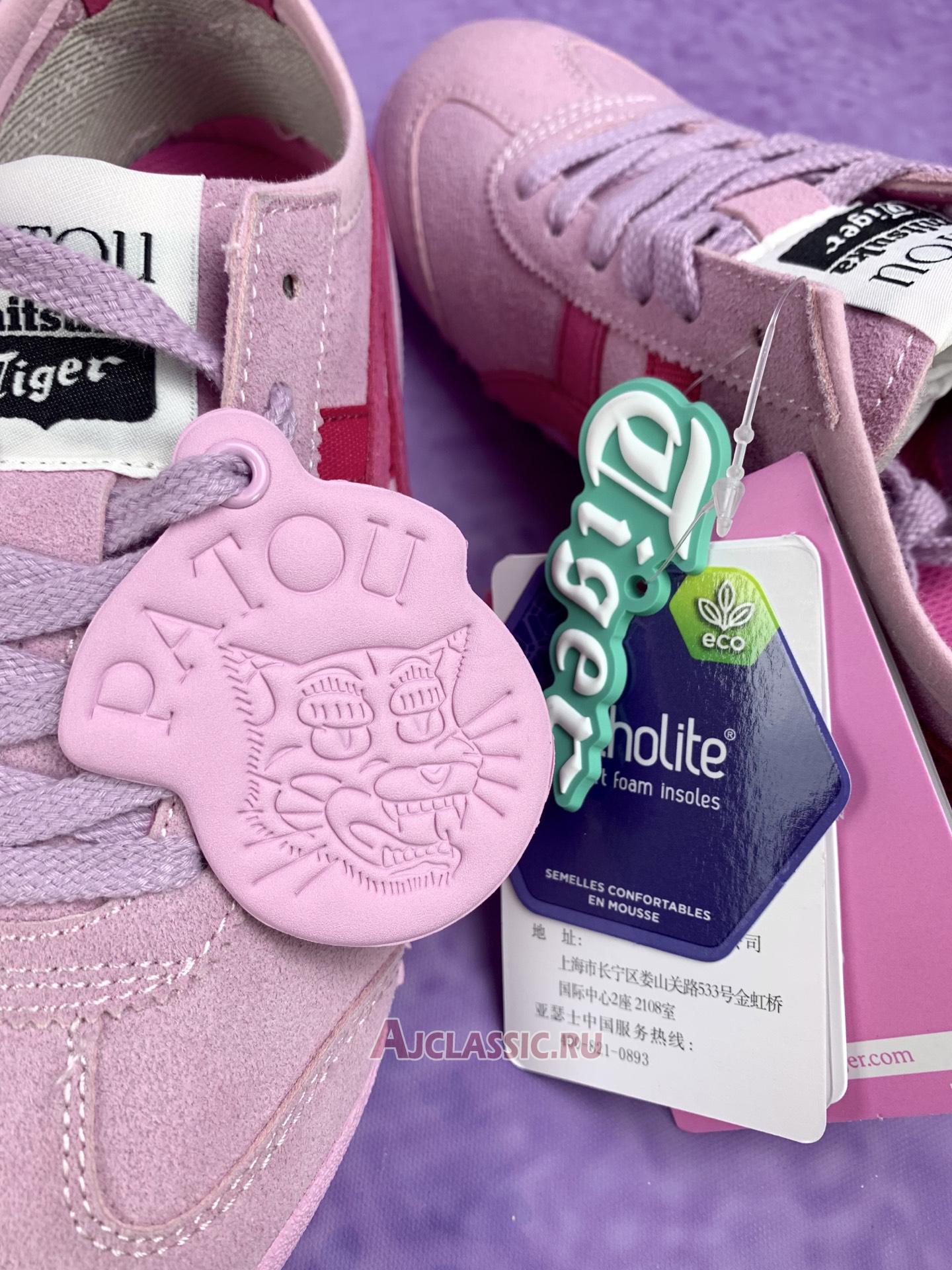 New PATOU x Onitsuka Tiger Mexico 66 "Cotton Candy Bright Rose" 1183C380-700 Shoes