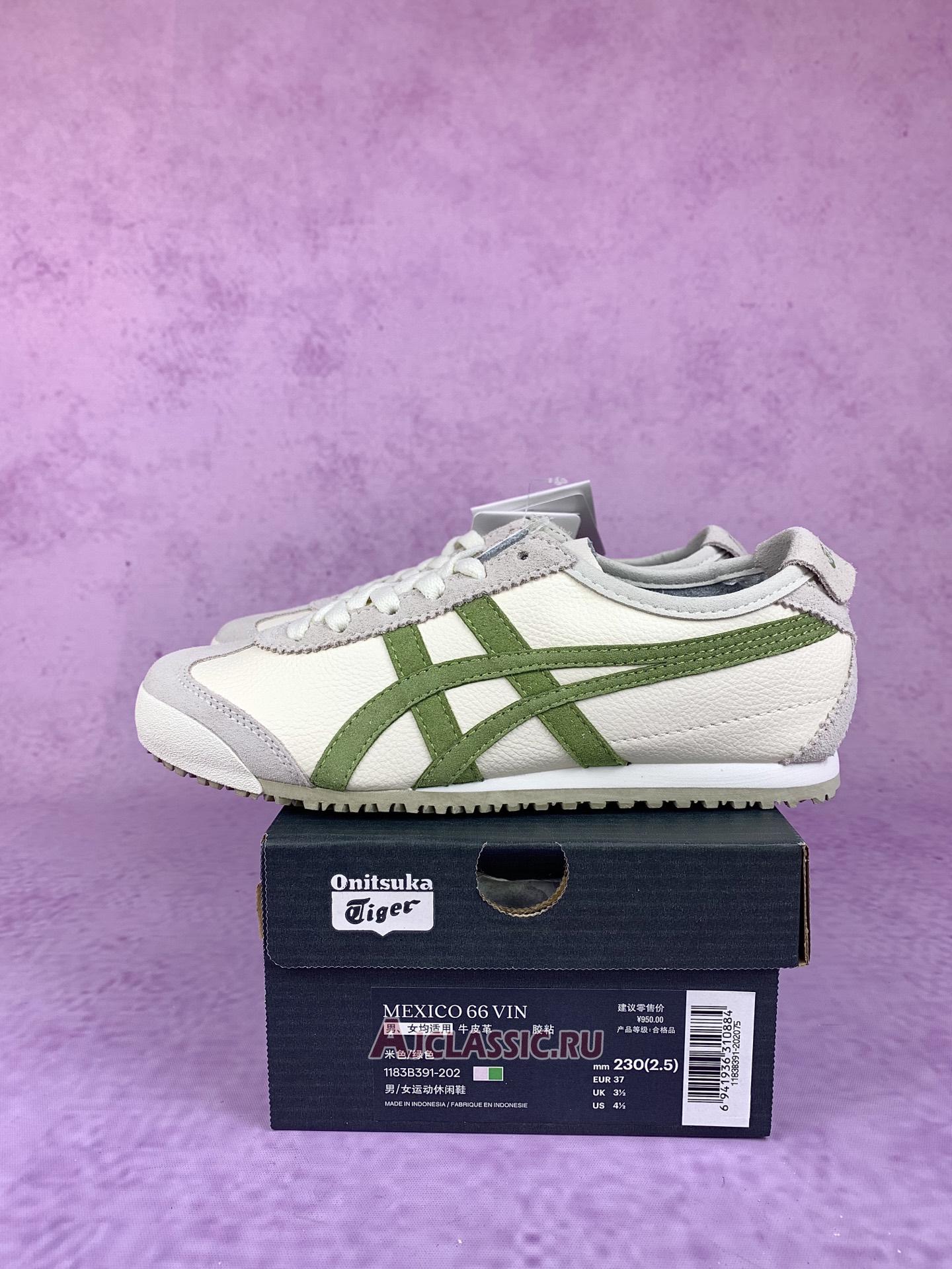 New Onitsuka Tiger Mexico 66 Vintage "Birch Cactus Green" 1183B391-202 Shoes