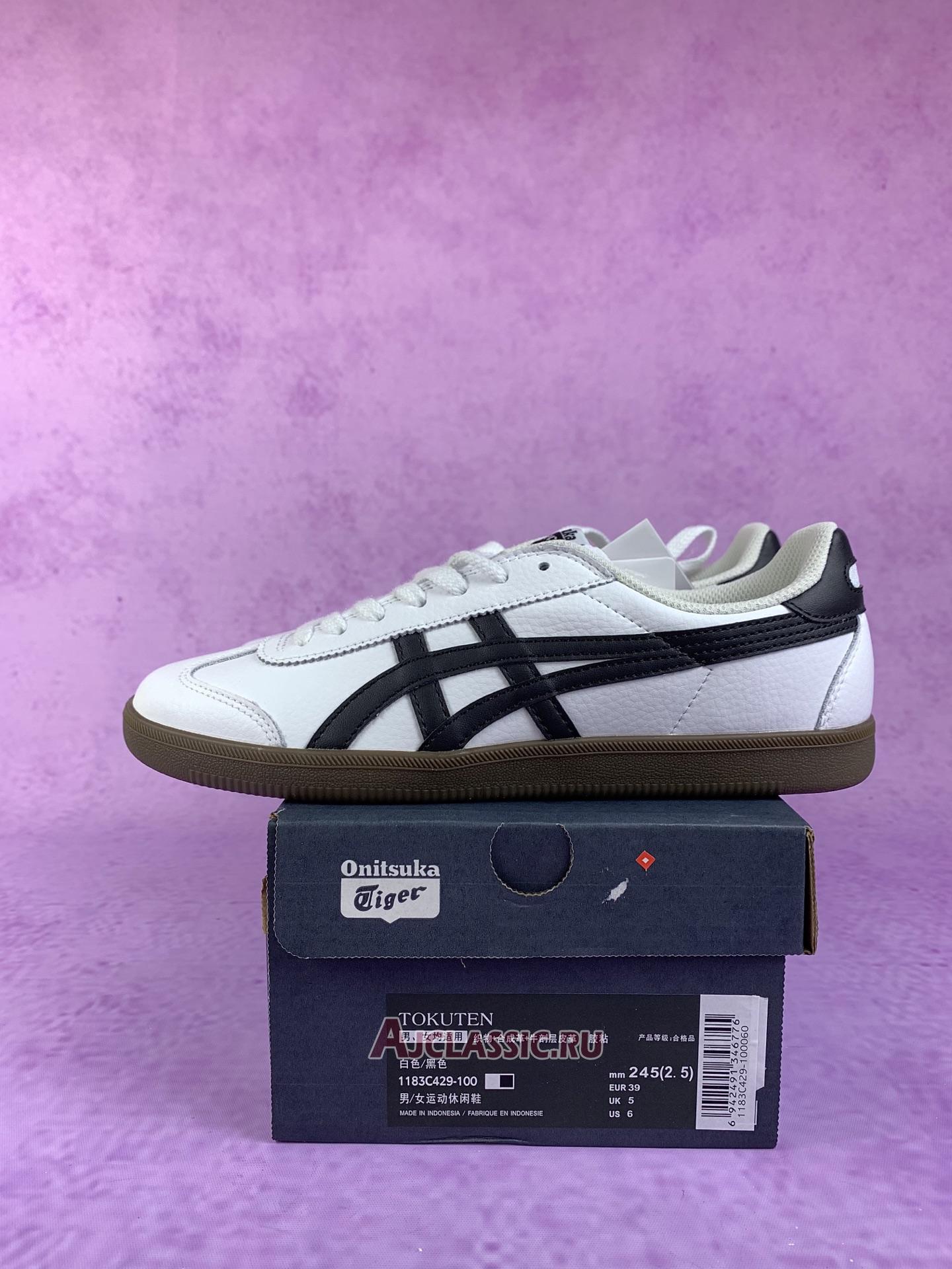 New Onitsuka Tiger Tokuten "White Black Gum" 1183C429-100 Shoes
