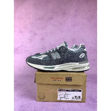 Buy New Balance 991v2 MiUK Kith Osaka Pack Blue U991KH2 Quality Reps Replicas Shoes