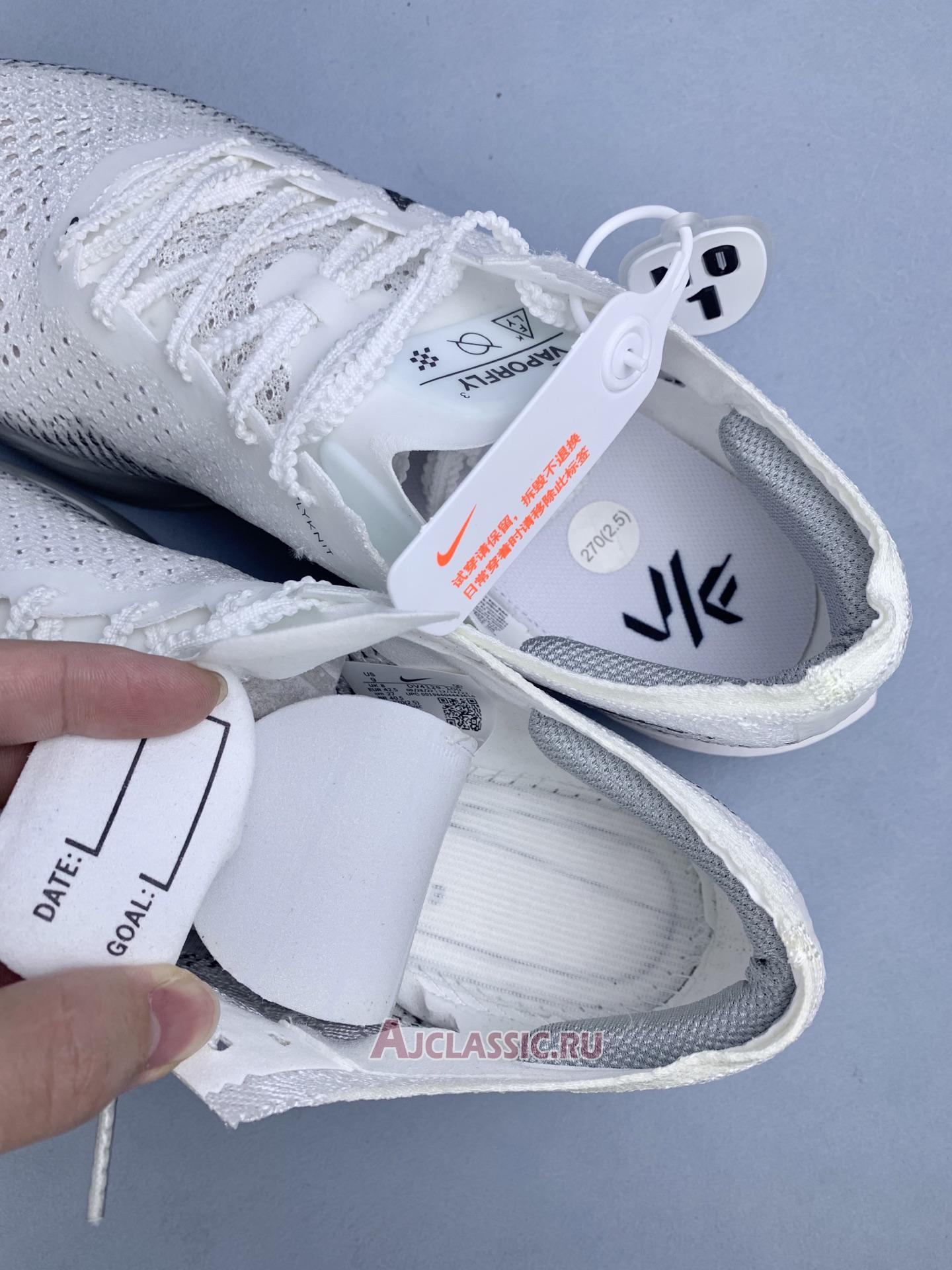 New Nike ZoomX VaporFly Next% 3 "White Particle Grey" DV4129-100-2 Shoes