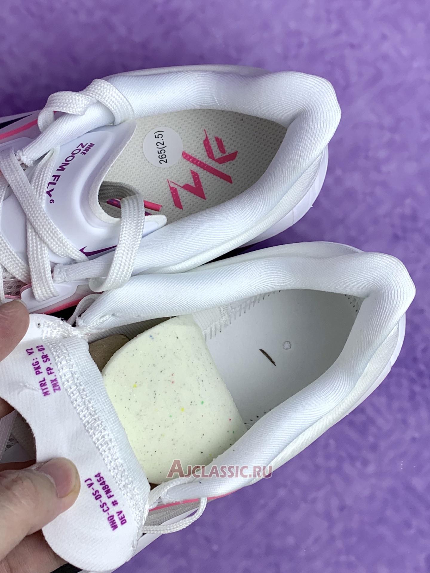 New Nike Zoom Fly 6 "Vivid Grape Hyper Pink" FN8454-101 Shoes