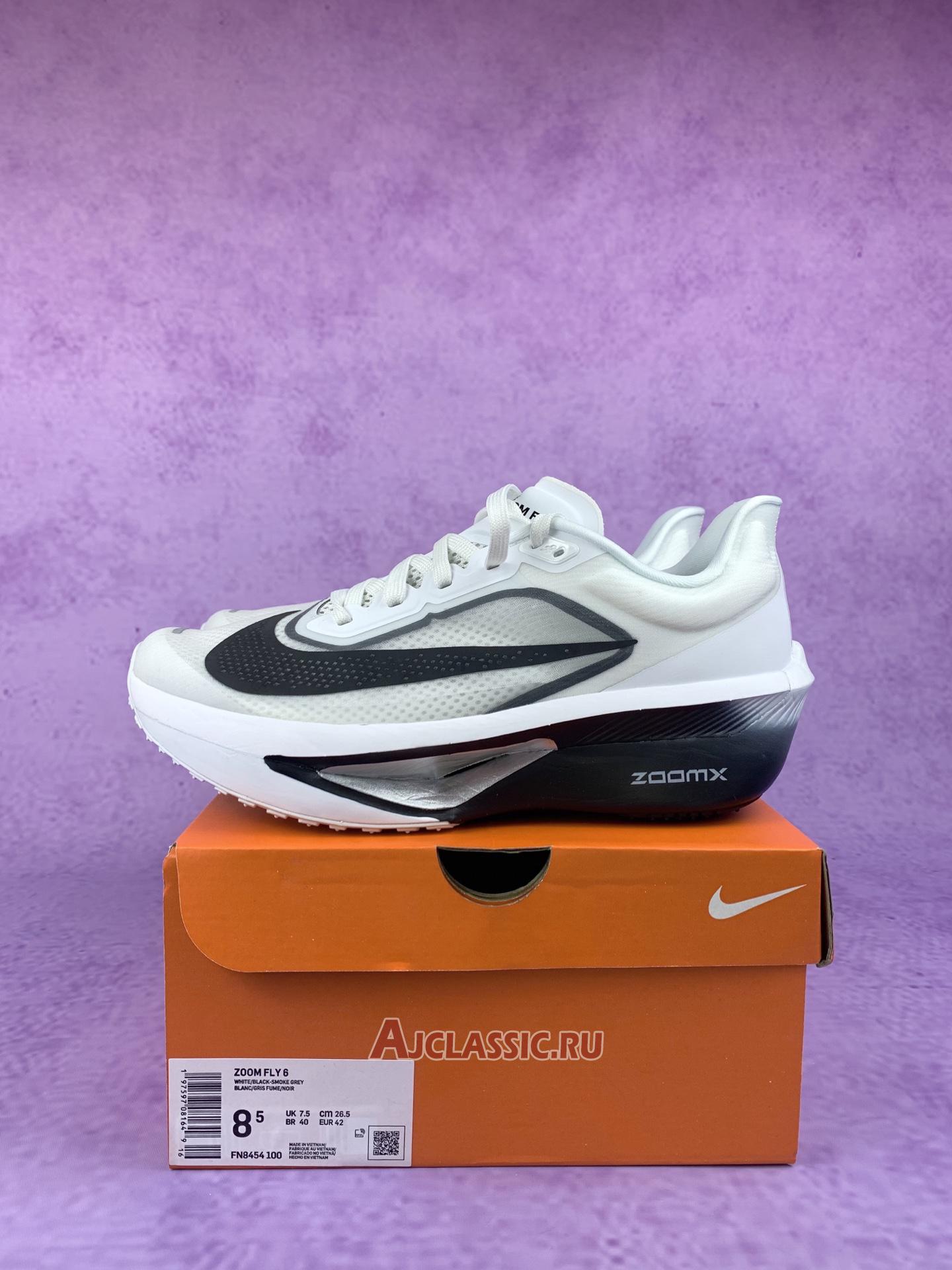 New Nike Zoom Fly 6 "White Black" FN8454-100 Shoes