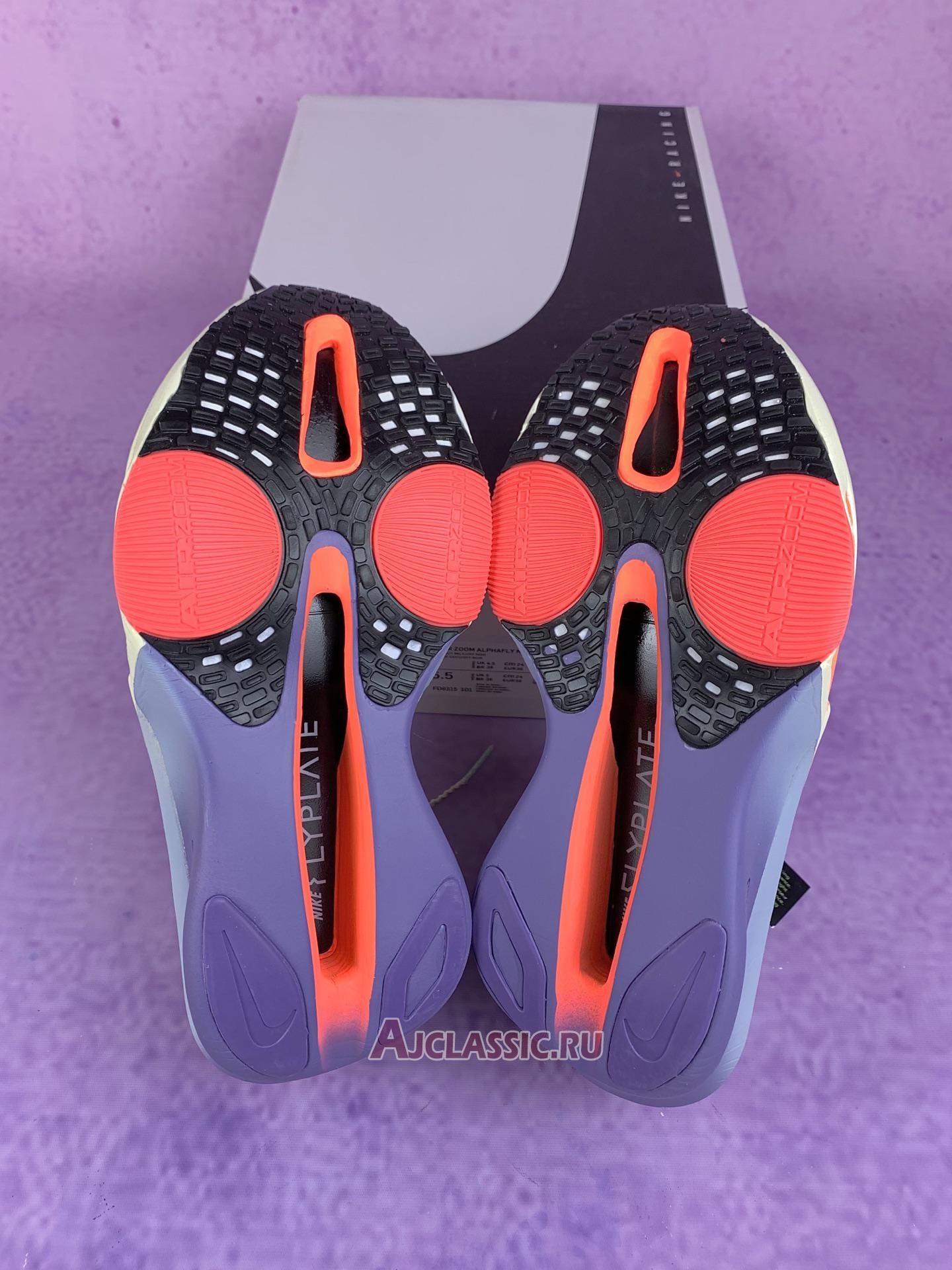 New Nike Air Zoom Alphafly NEXT% 3 "Coconut Milk Dusty Amethyst" FD8315-101 Shoes