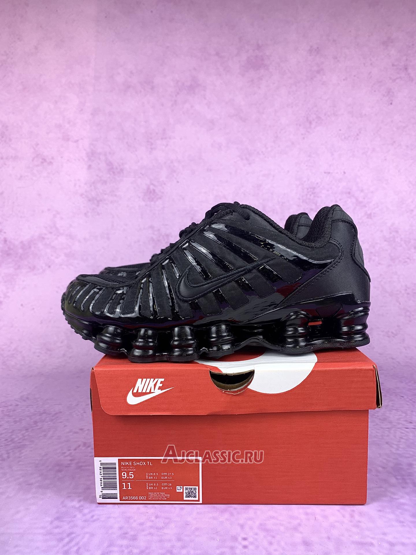 New Nike Shox TL "Black Max Orange" AR3566-002 Shoes