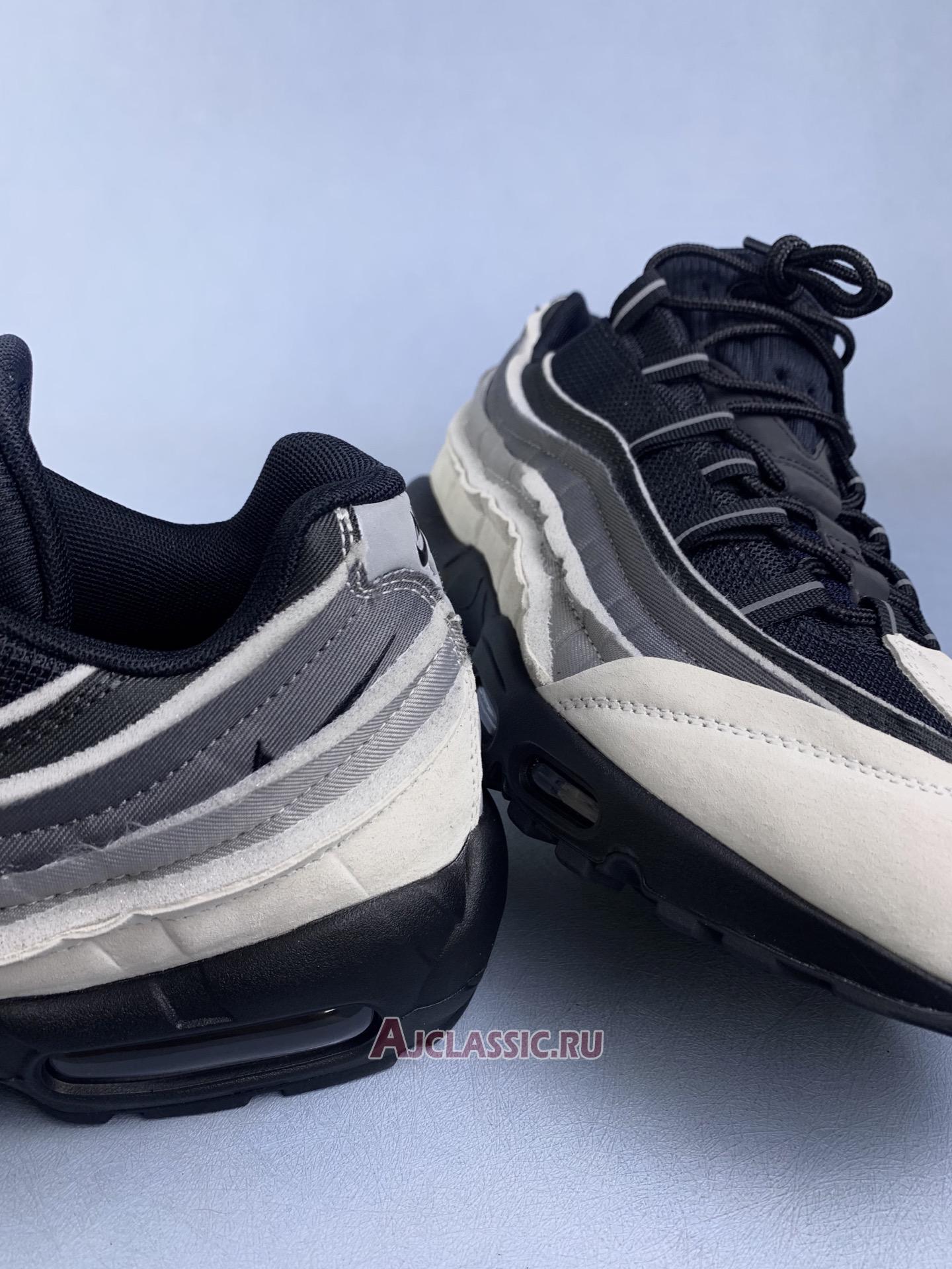 New Comme des Garcons x Nike Air Max 95 "Grey" CU8406-101 Shoes