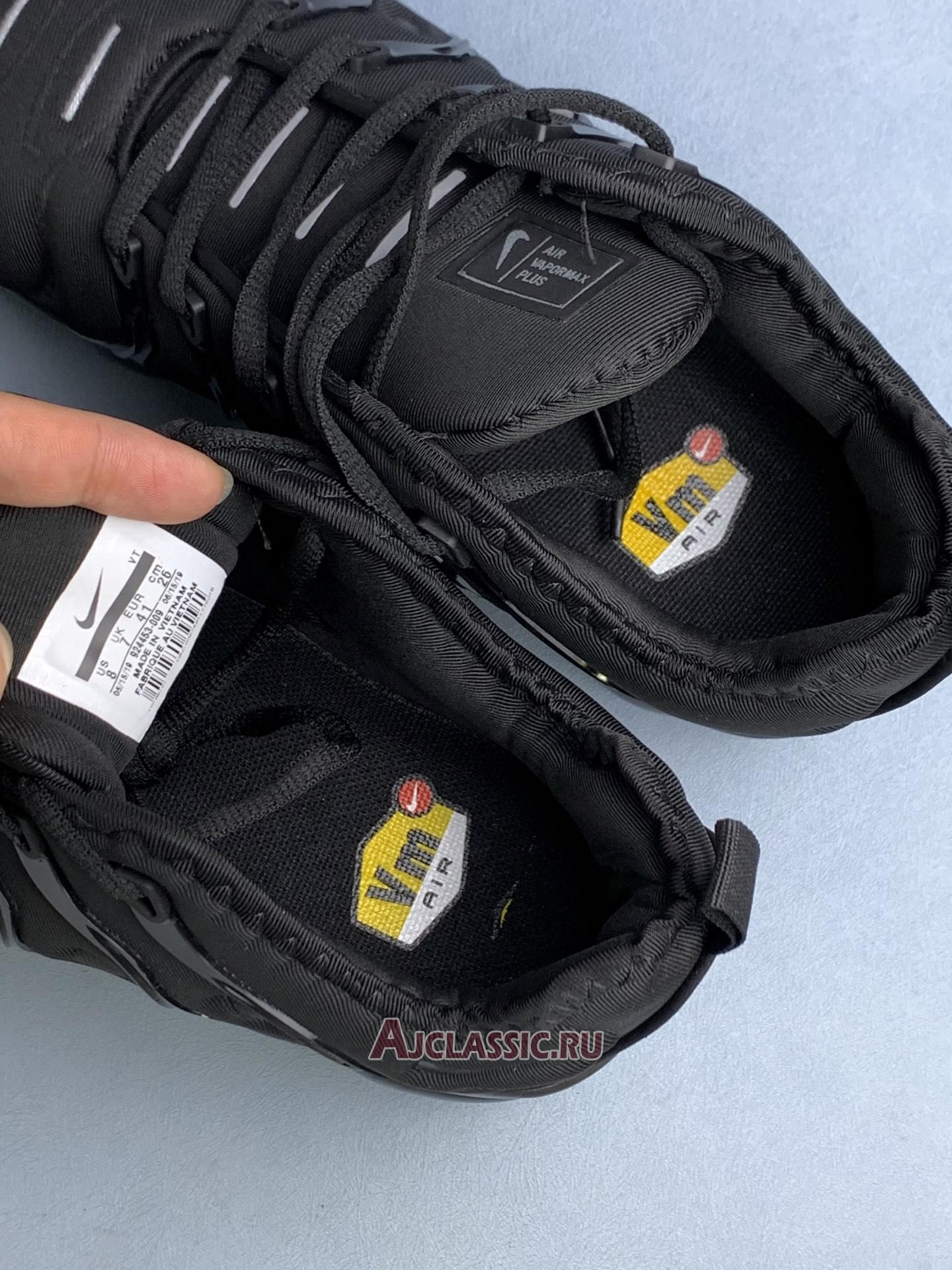 New Nike Air VaporMax Plus "Triple Black" 924453-004 Shoes