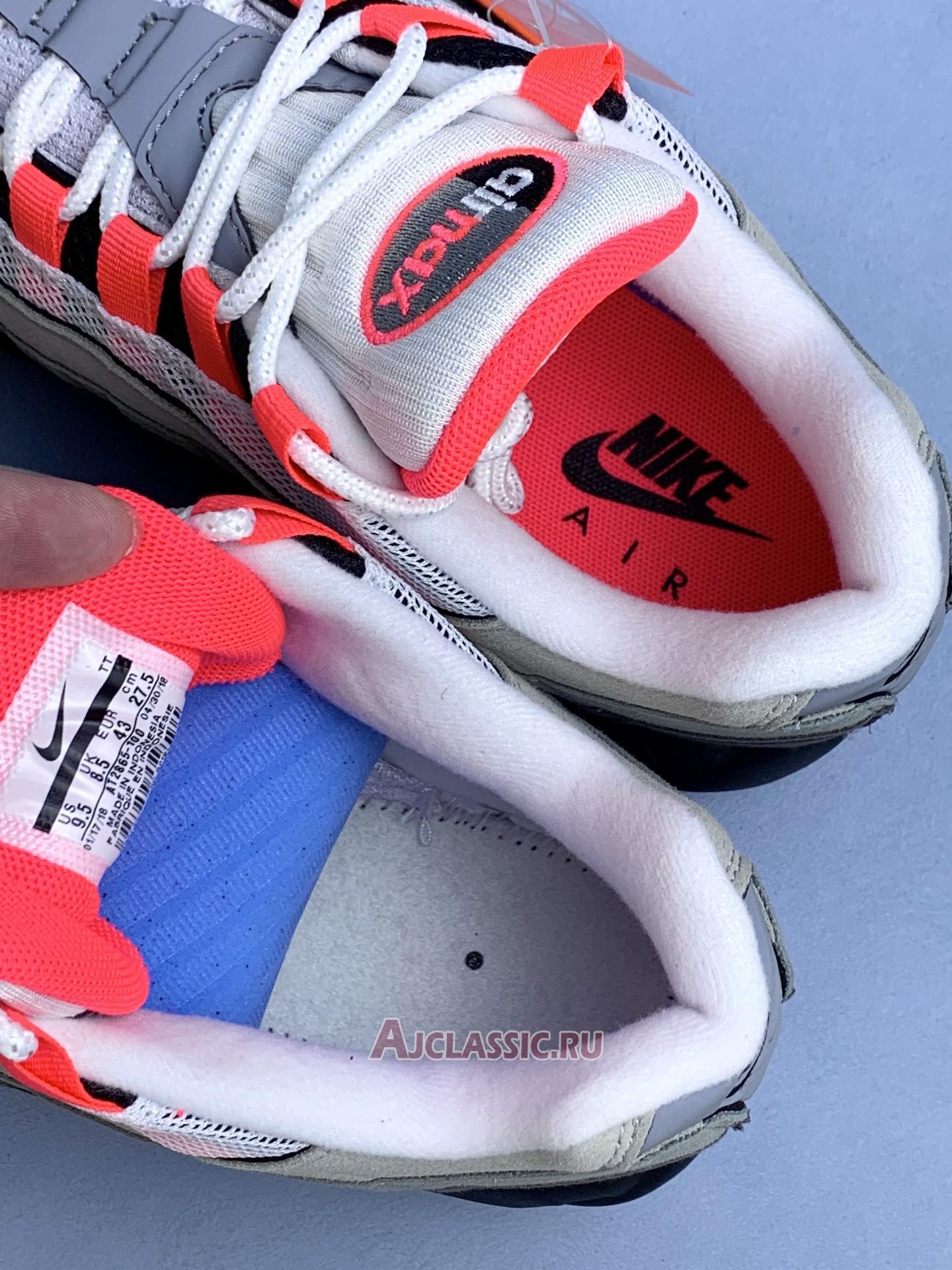New Nike Air Max 95 OG "Solar Red" AT2865-100-2 Shoes