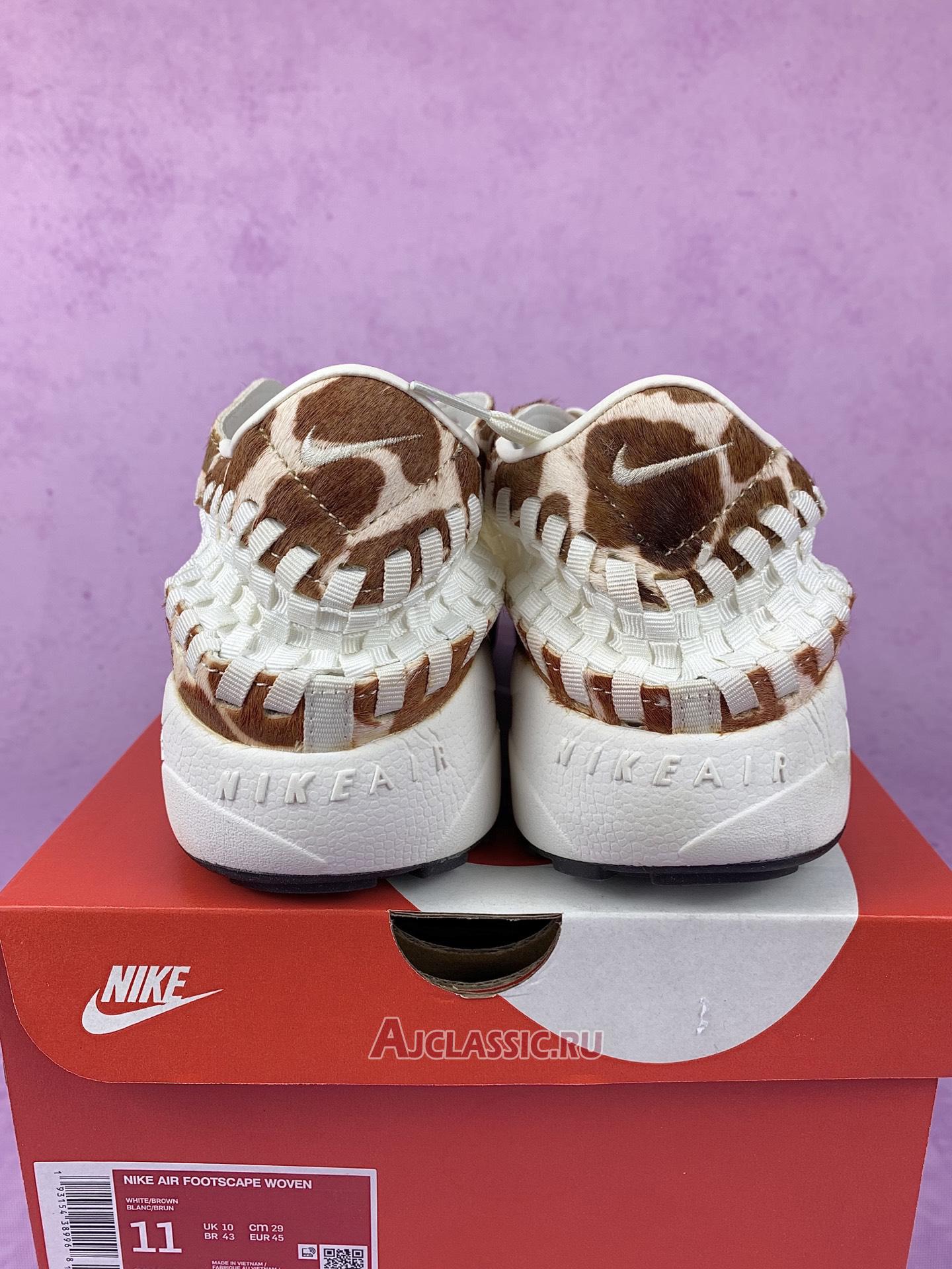 New Nike Air Footscape Woven "Cow Print" FB1959-100 Shoes