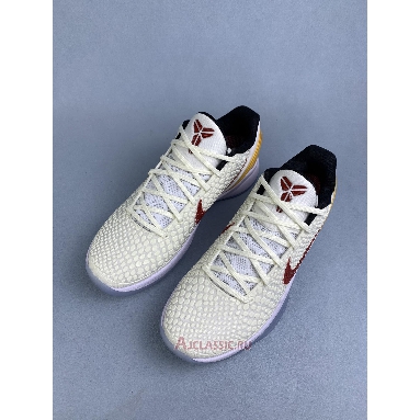 Buy Nike Kobe 6 Protro Sail Red Cream FQ3546-100-3 Quality Reps Replicas Shoes