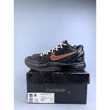 Buy Nike Zoom Kobe 6 Black Yellow Black 429659-013-3 Quality Reps Replicas Shoes