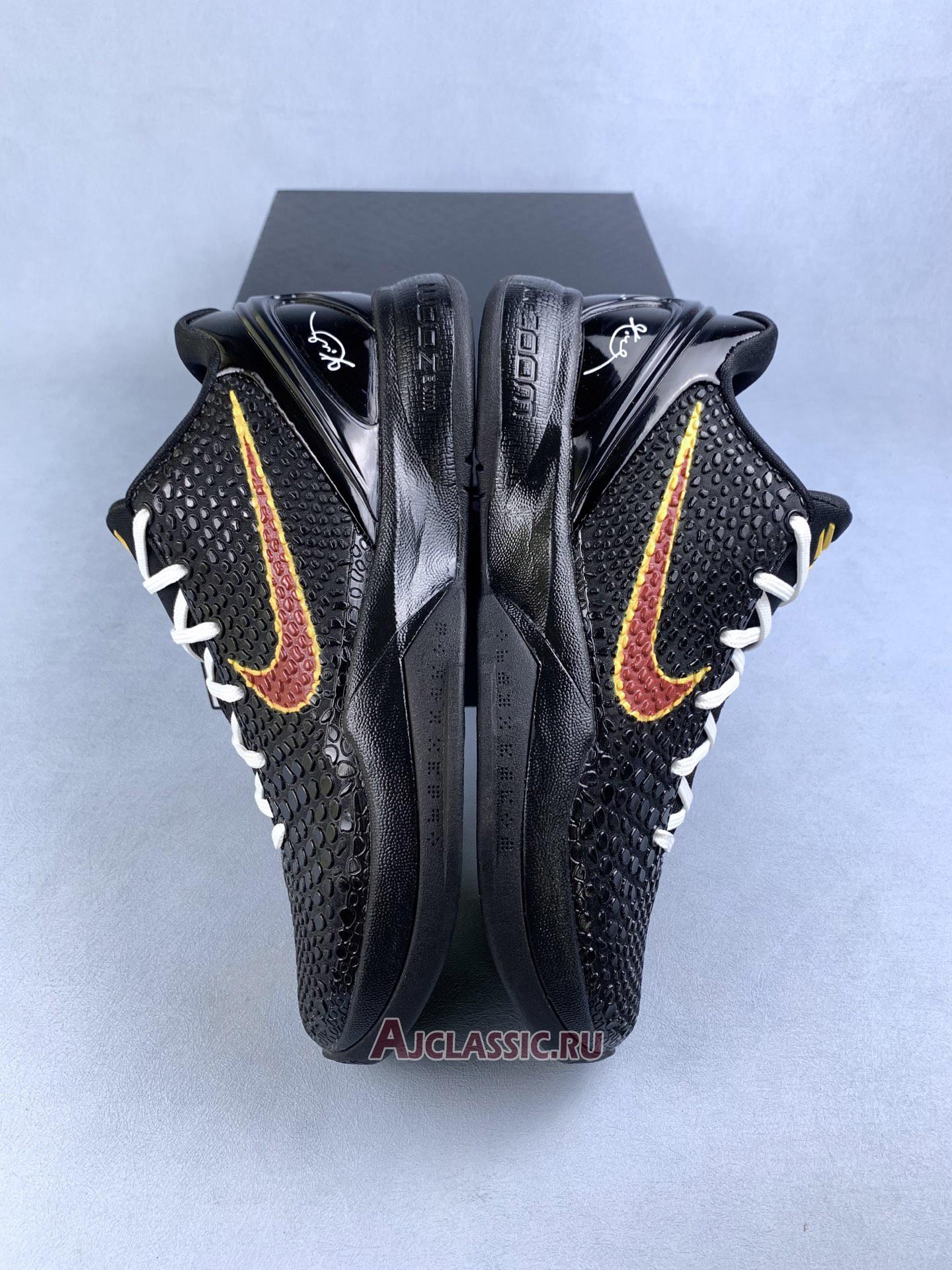 New Nike Zoom Kobe 6 "Black Yellow" 429659-013-3 Shoes