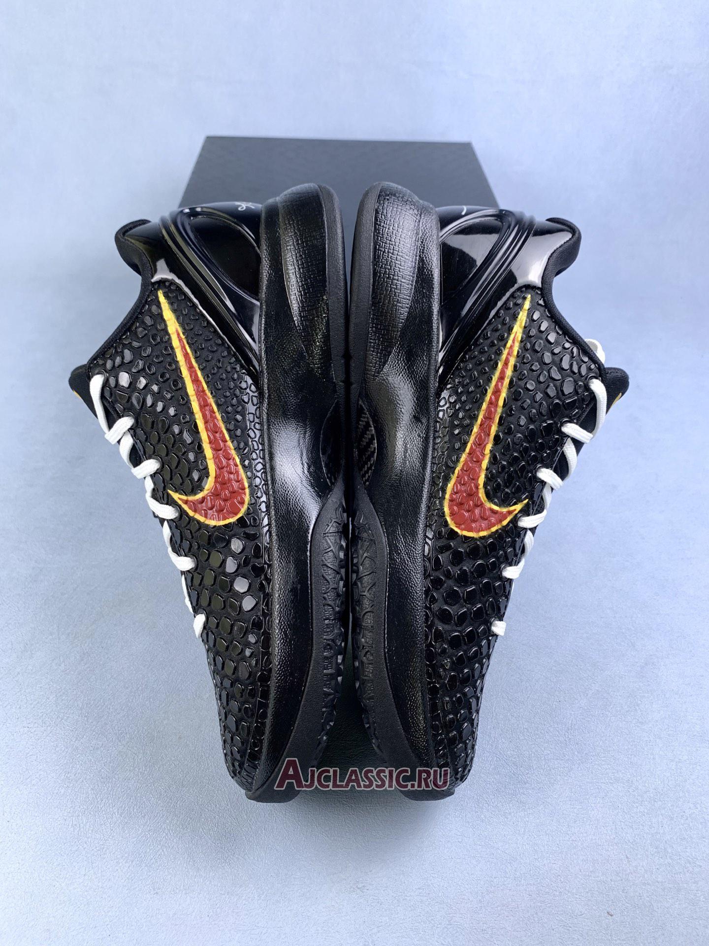 New Nike Zoom Kobe 6 "Black Yellow" 429659-013-3 Shoes