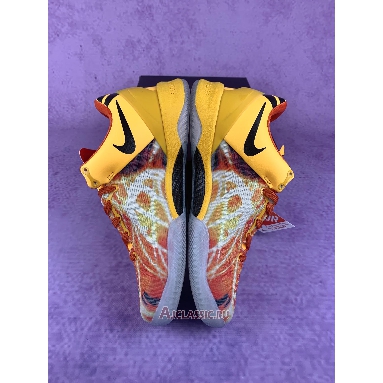 Buy Nike Kobe 8 Shanghai Firework Spark Orange 555035-800 Quality Reps Replicas Shoes