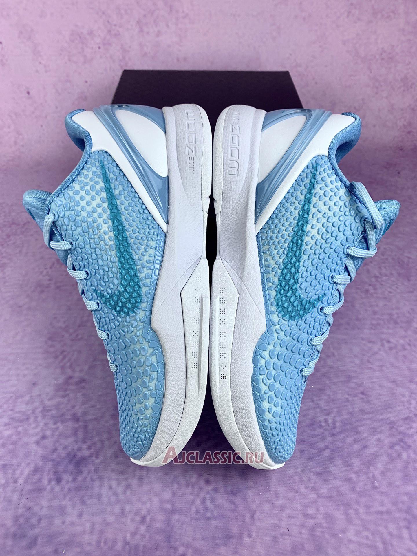 New Caitlin Clark x Nike Kobe 6 Protro "Light Armory Blue" IO3672-400 Shoes