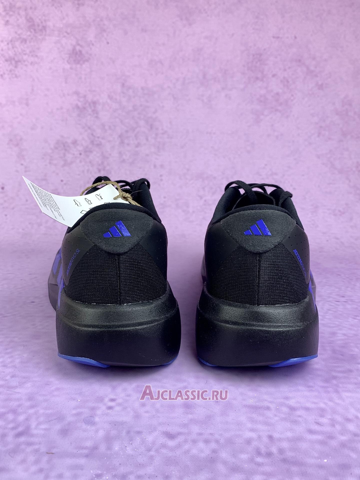 New Adidas Adizero Evo SL "Black Blue" JP7148 Shoes