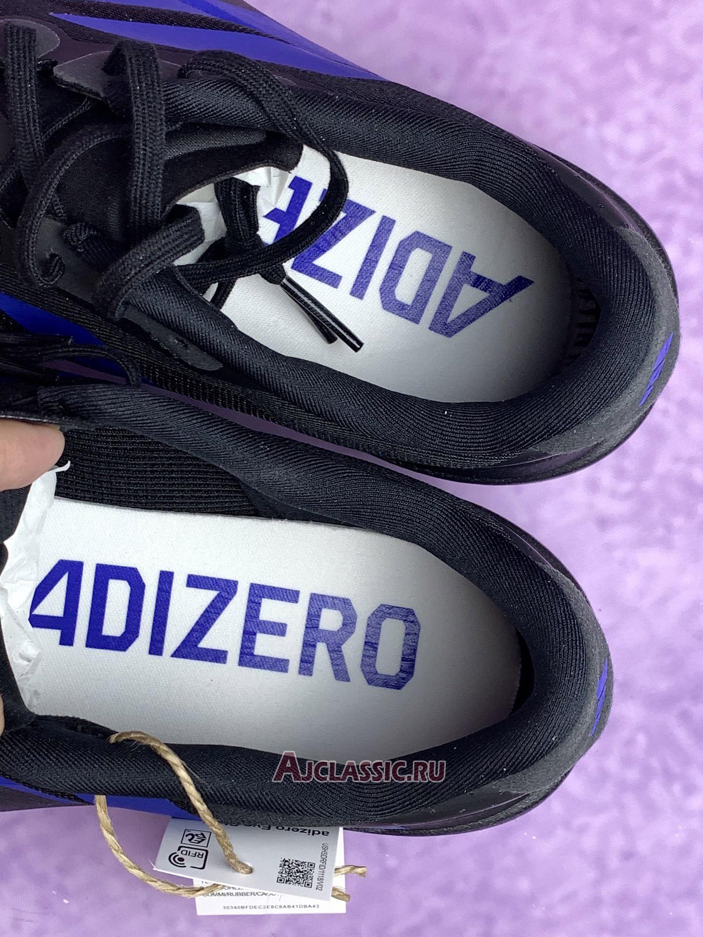 New Adidas Adizero Evo SL "Black Blue" JP7148 Shoes