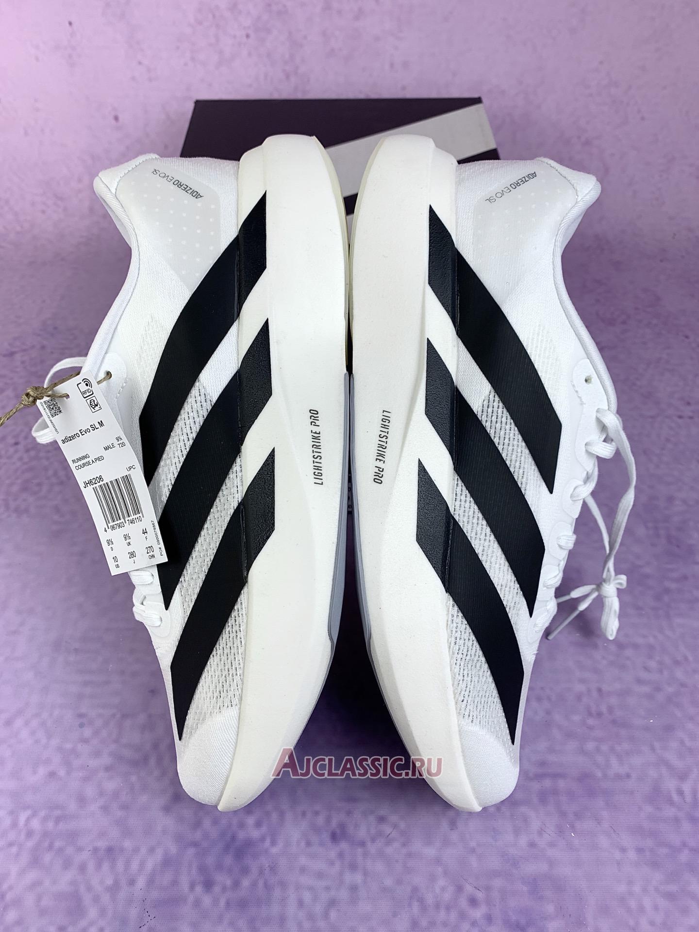 New Adidas Adizero Evo SL "White Black" JH6206 Shoes