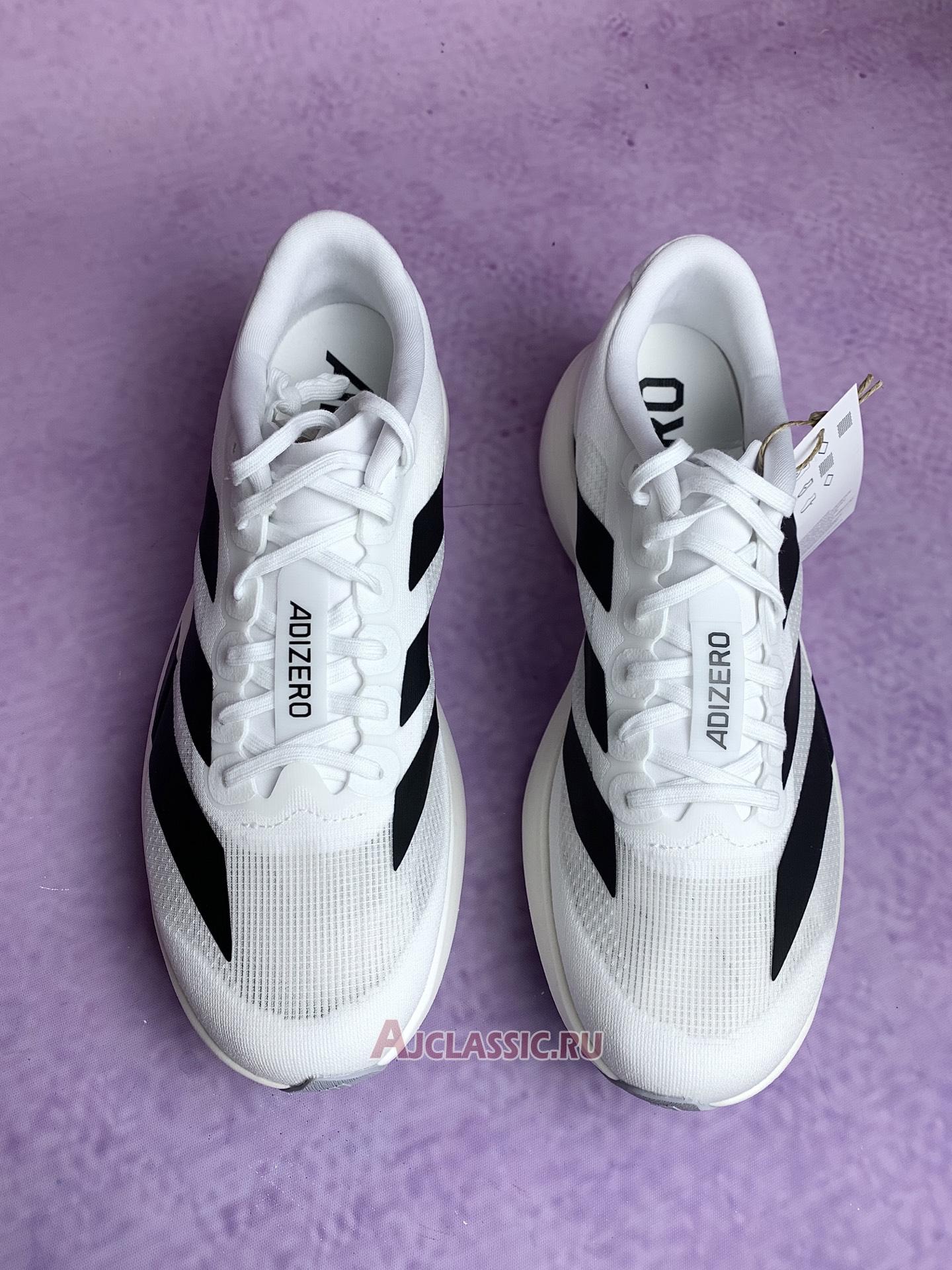 New Adidas Adizero Evo SL "White Black" JH6206 Shoes