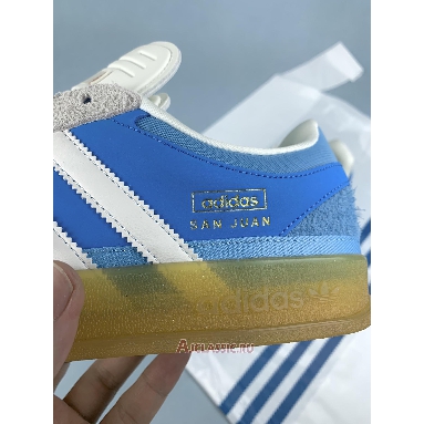 Buy Bad Bunny x Adidas Gazelle Indoor San Juan Blue IF9734 Quality Reps Replicas Shoes