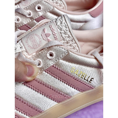 Buy Adidas Gazelle Indoor Pink Satin Suede Pink JI2709 Quality Reps Replicas Shoes