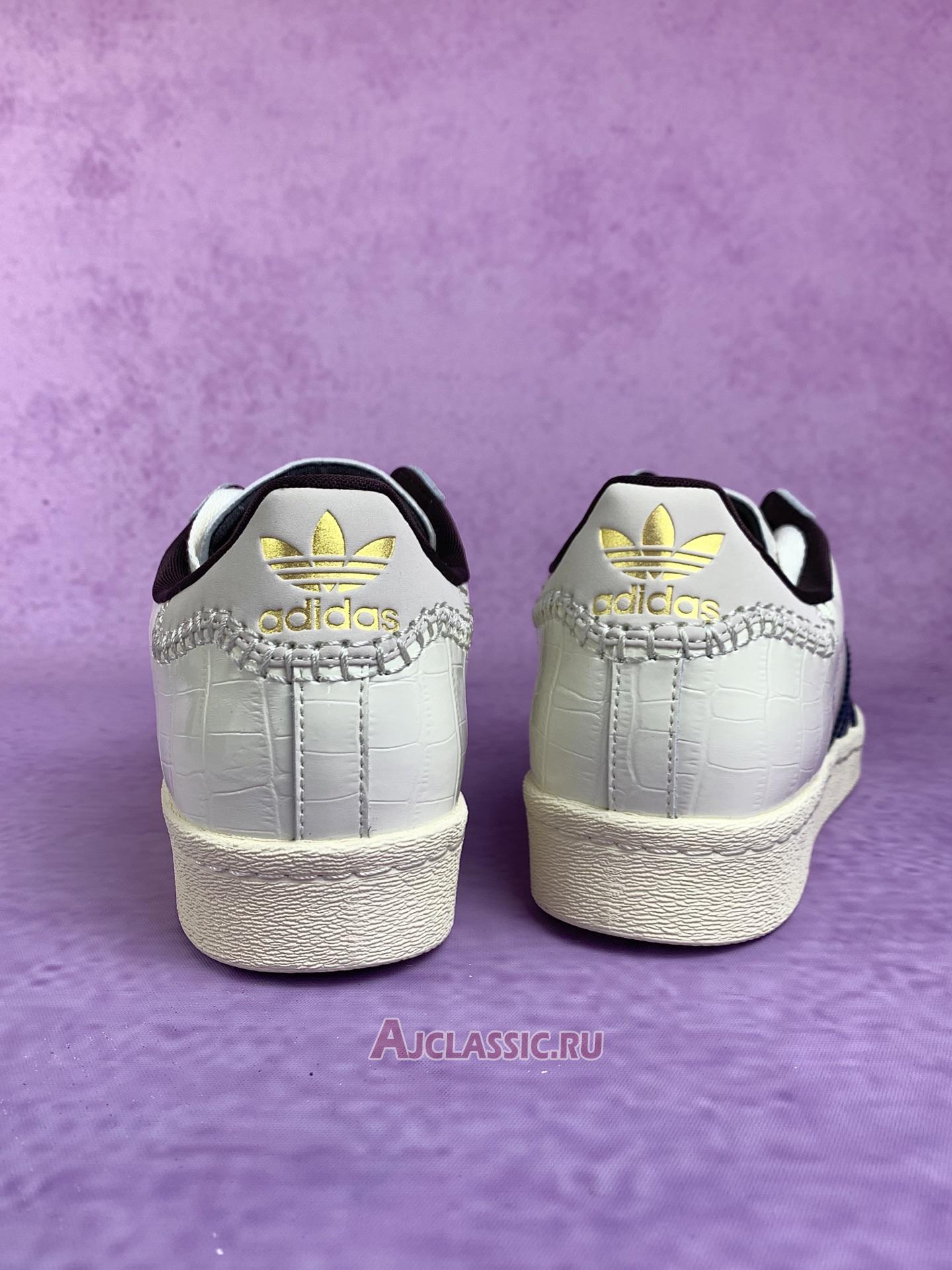 New Wales Bonner x Adidas Superstar "Croc - Wonder White" JP7161 Shoes
