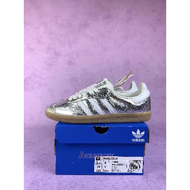 Buy Adidas Samba OG Cracked Metallic Pack - Silver Silver JR0035 Quality Reps Replicas Shoes