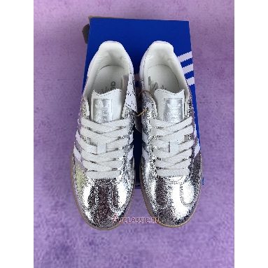 Buy Adidas Samba OG Cracked Metallic Pack - Silver Silver JR0035 Quality Reps Replicas Shoes