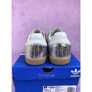 Buy Adidas Samba OG Cracked Metallic Pack - Silver Silver JR0035 Quality Reps Replicas Shoes