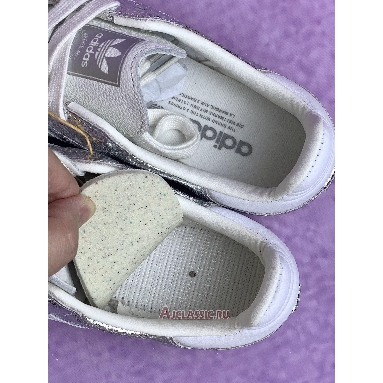 Buy Adidas Samba OG Cracked Metallic Pack - Silver Silver JR0035 Quality Reps Replicas Shoes