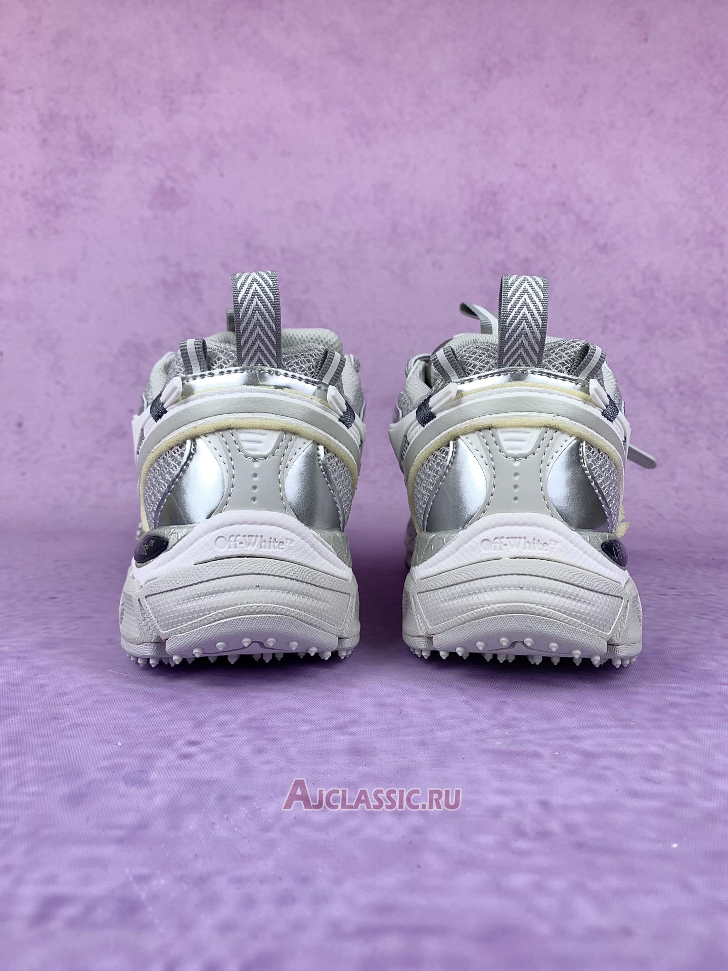 New Off-White Be Right Back "Gray Silver" OMIA295C99FAB001 0972 Shoes