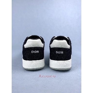 Buy Dior B27 Low White Black Denim Sneaker Black 3SN272ZAC_H960-2 Quality Reps Replicas Shoes