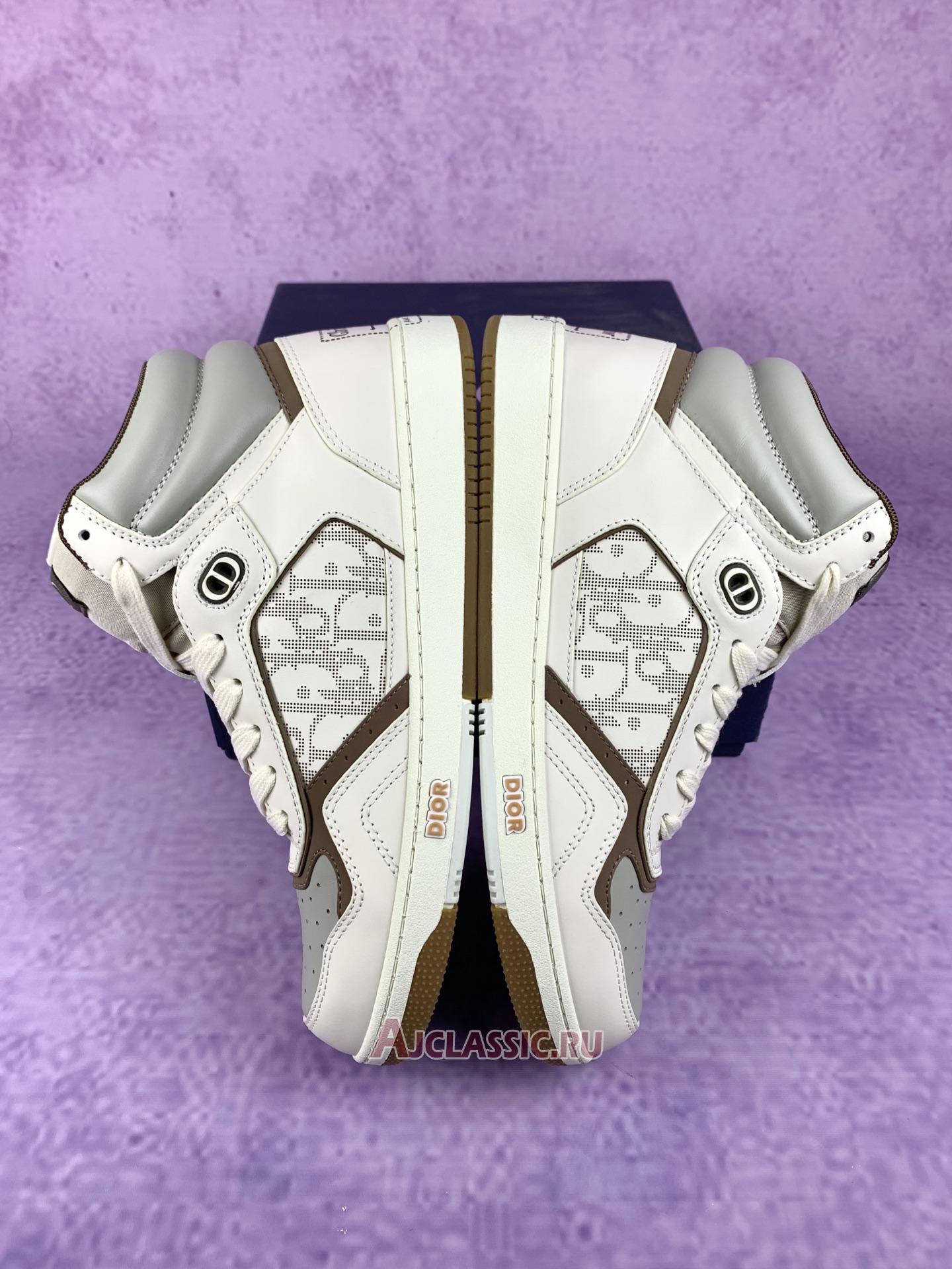 New Dior B27 High "by Birkenstock Cream Greige Greige Dior Oblique" Sneaker 3SH133ZSR_H167-2 Shoes